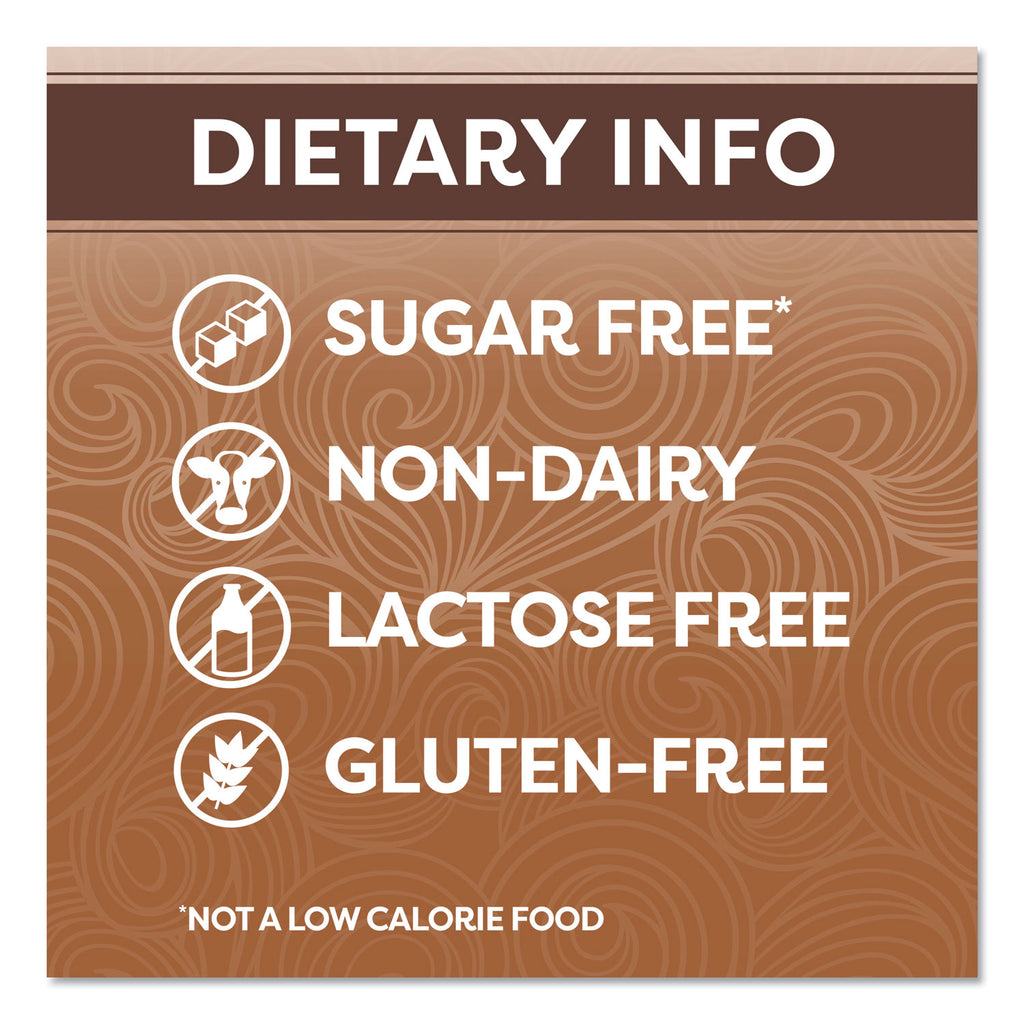 Sugar Free Chocolate Creme Powdered Creamer, 10.2 oz, 6/Carton