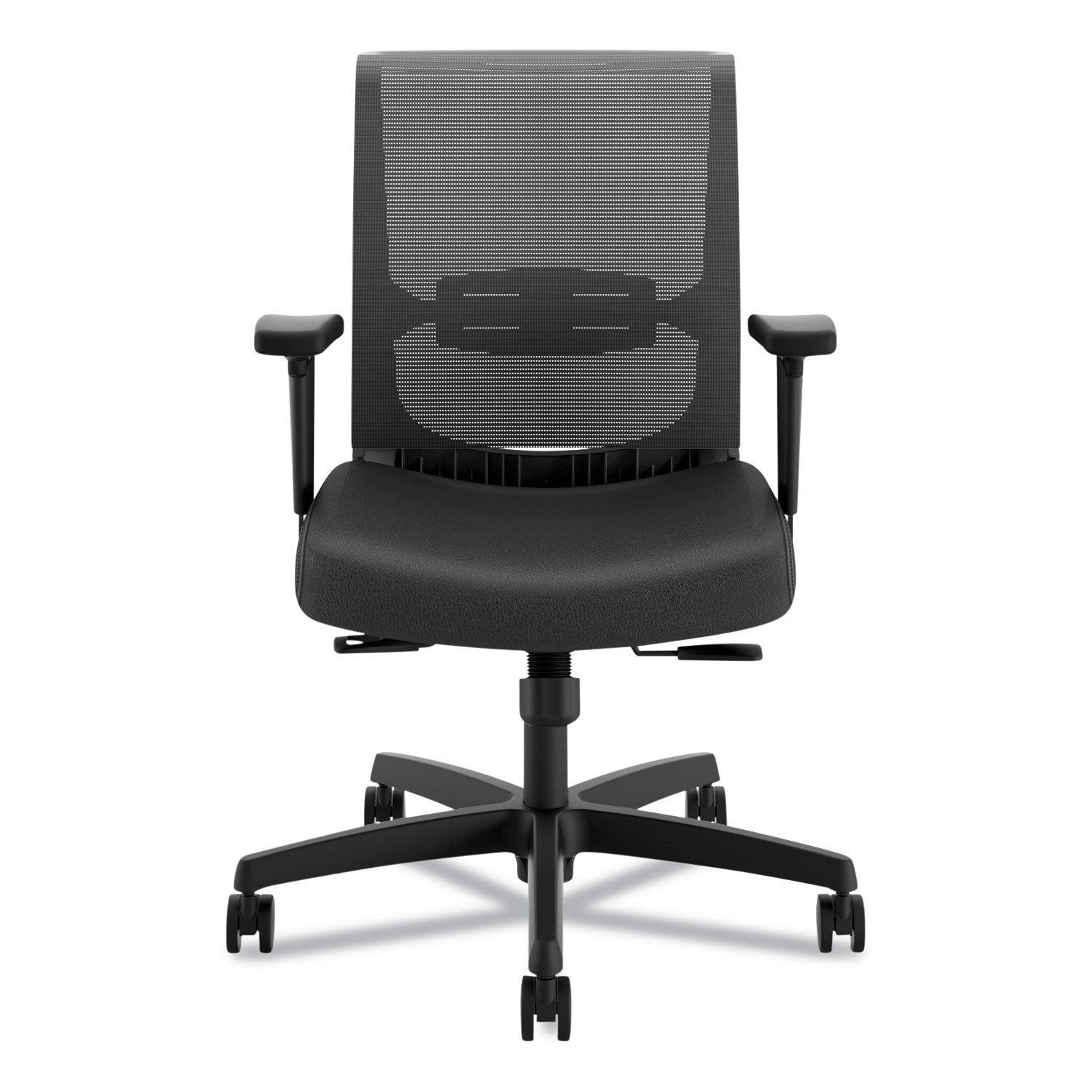 convergence-mid-back-task-chair-synchro-tilt-and-seat-glide-supports-up-to-275-lb-black_honcmy1aur10 - 2