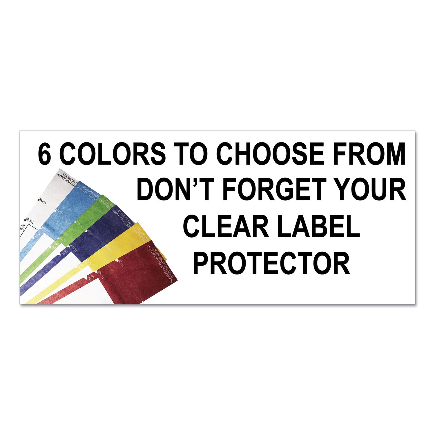 File Pocket Handles, 9.63 x 2, Red/White, 4/Sheet, 12 Sheets/Pack - 
