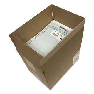 Tabbies Patient Sign-In Label Forms - 125 Sheet(s) - 11" x 8.50" Form Size - Letter - Green Sheet(s) - Paper - 125 / Pack