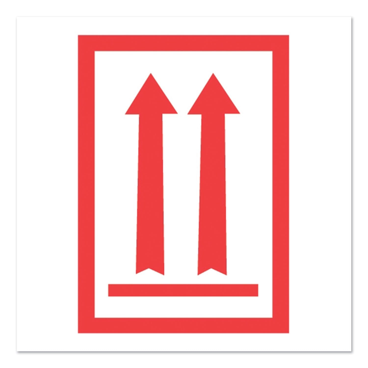 pre-printed-message-labels-arrows-up-symbol-3-x-5-white-red-500-roll_dktdl1930c - 1