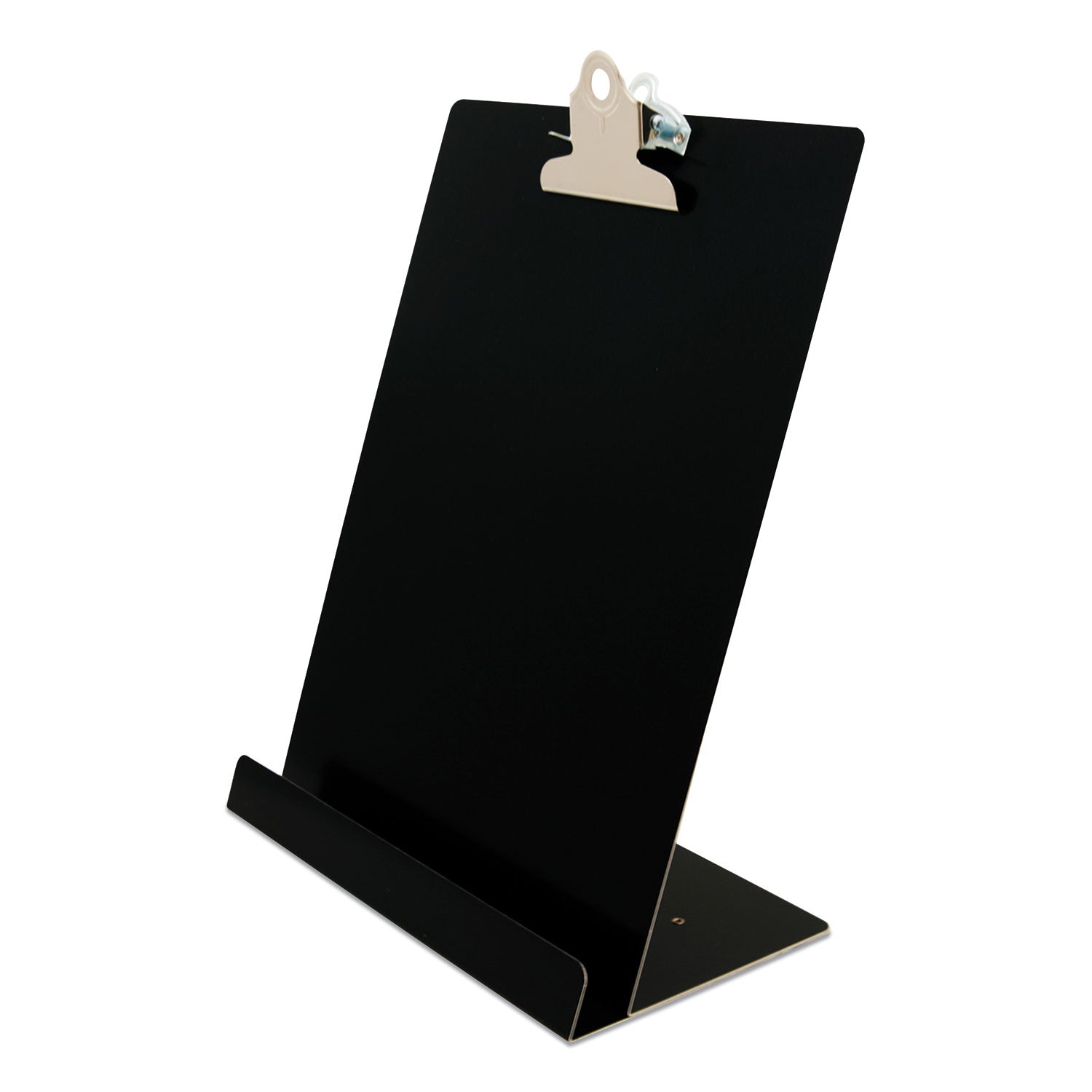 free-standing-clipboard-and-tablet-stand-1-clip-capacity-letter-size-holds-85-x-11-sheets-black_sau22521 - 1