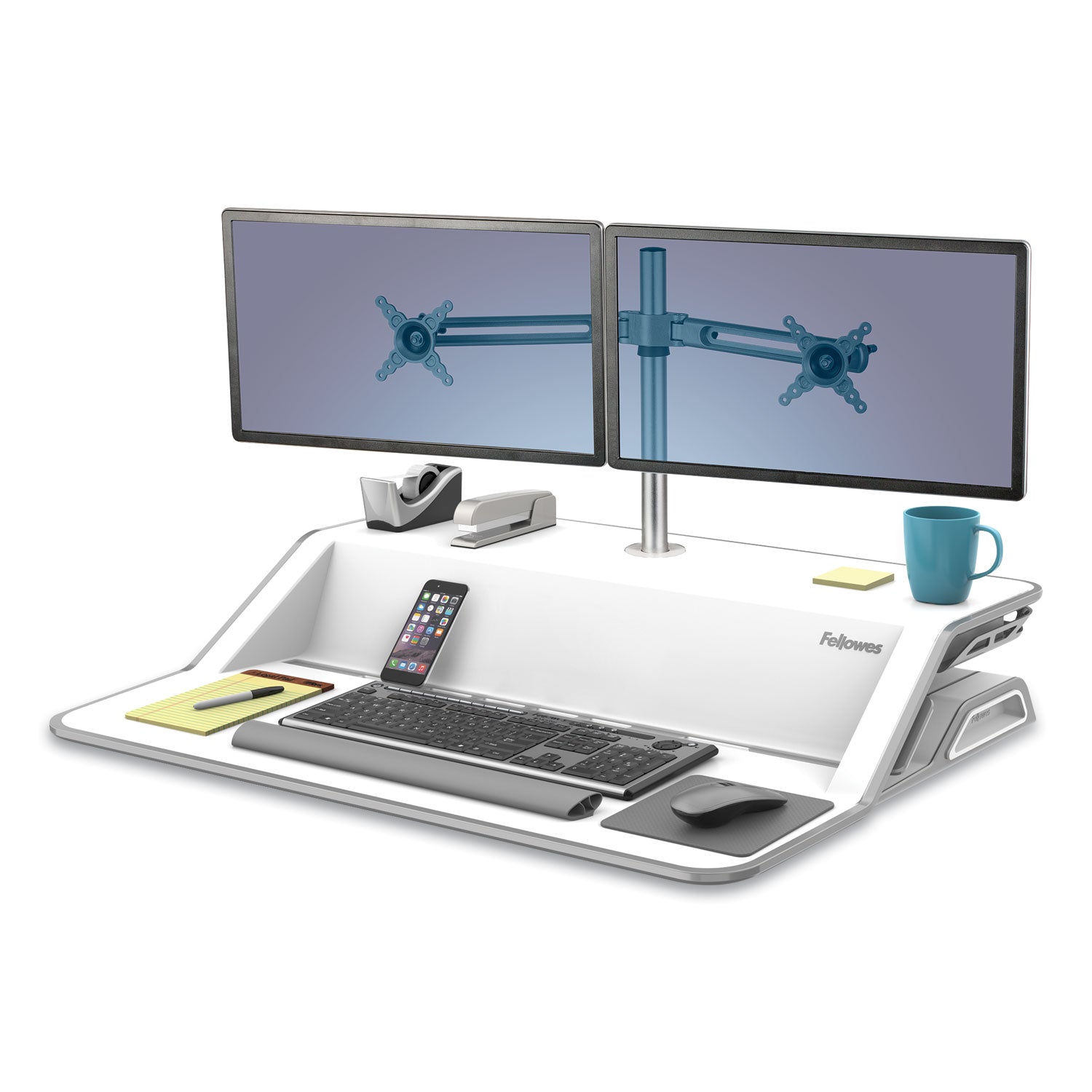 lotus-dual-monitor-arm-kit-for-26-monitors-silver-supports-13-lb_fel8042901 - 3