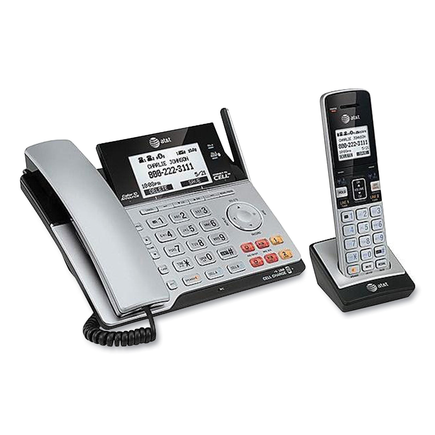 connect-to-cell-tl86103-two-line-corded-cordless-phone-corded-base-station-and-1-additional-handset-black-silver_atttl86103 - 3