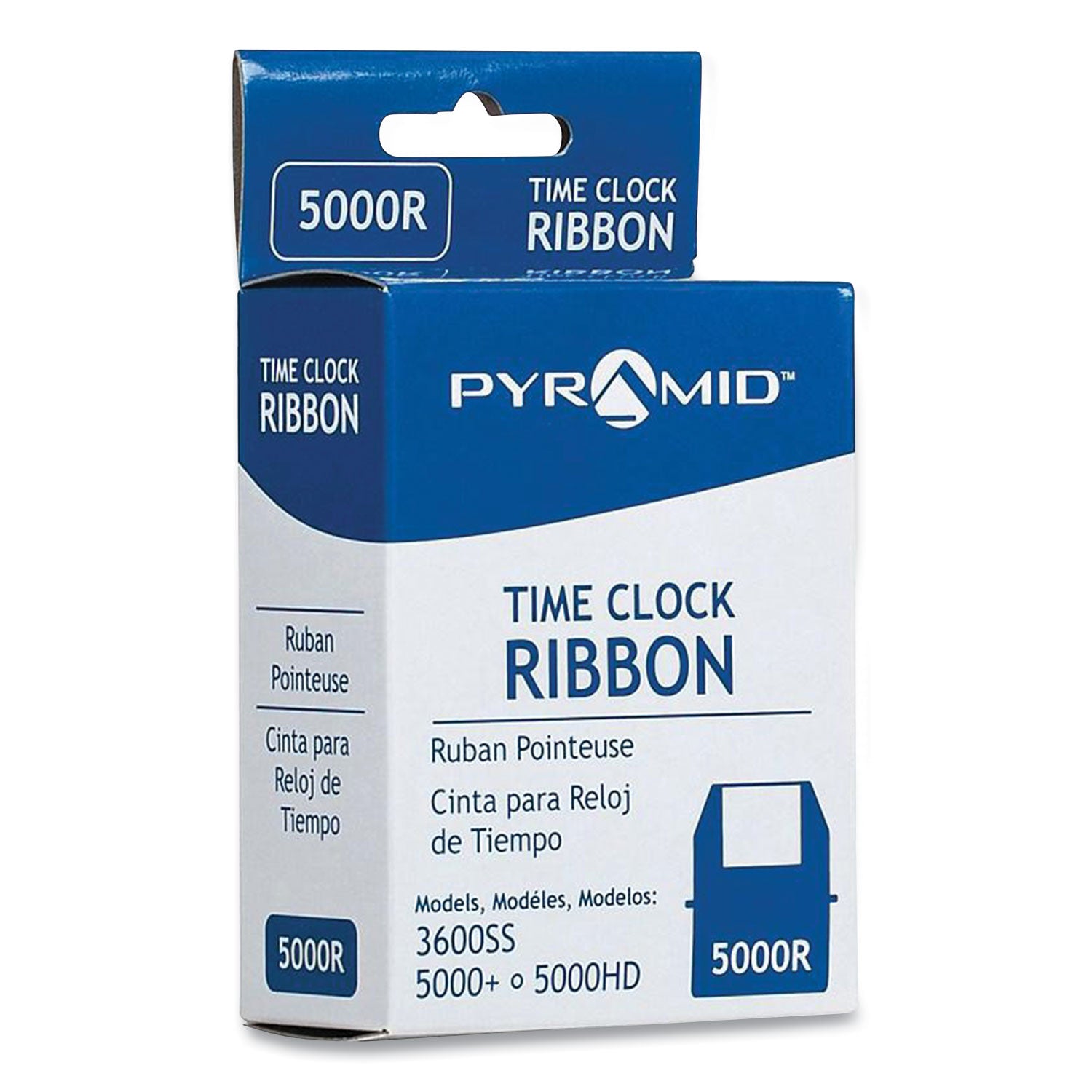 5000R Time Clock Ribbon, Black - 