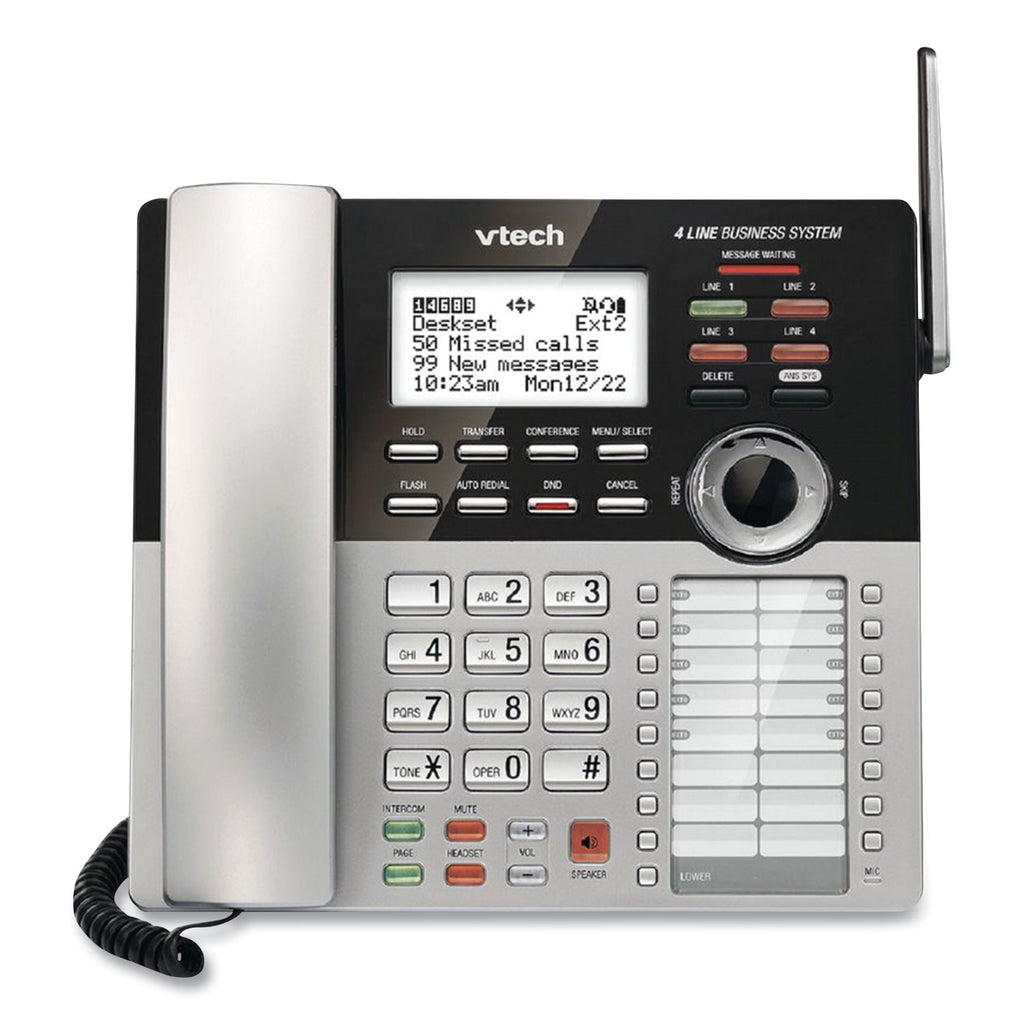 cm18245-four-line-business-system-extension-deskset-for-use-with-vtech-cm18445_vtecm18245 - 1