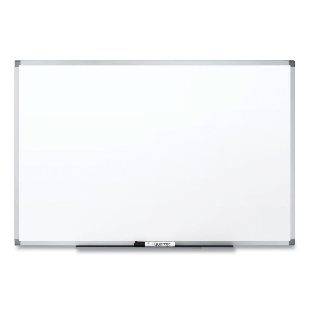 Porcelain Dry Erase Boards, Widescreen, 72 x 48, White Surface, Aluminum Frame - 