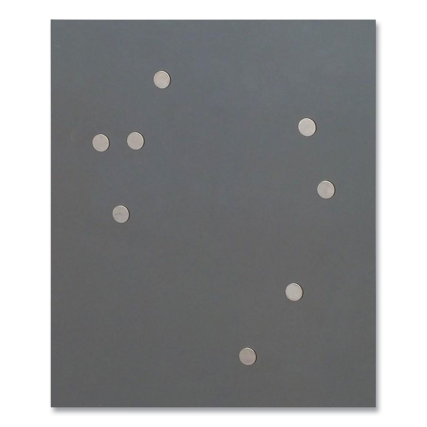 Matrix Magnets, Circles, Silver, 0.38" Diameter, 50/Pack - 