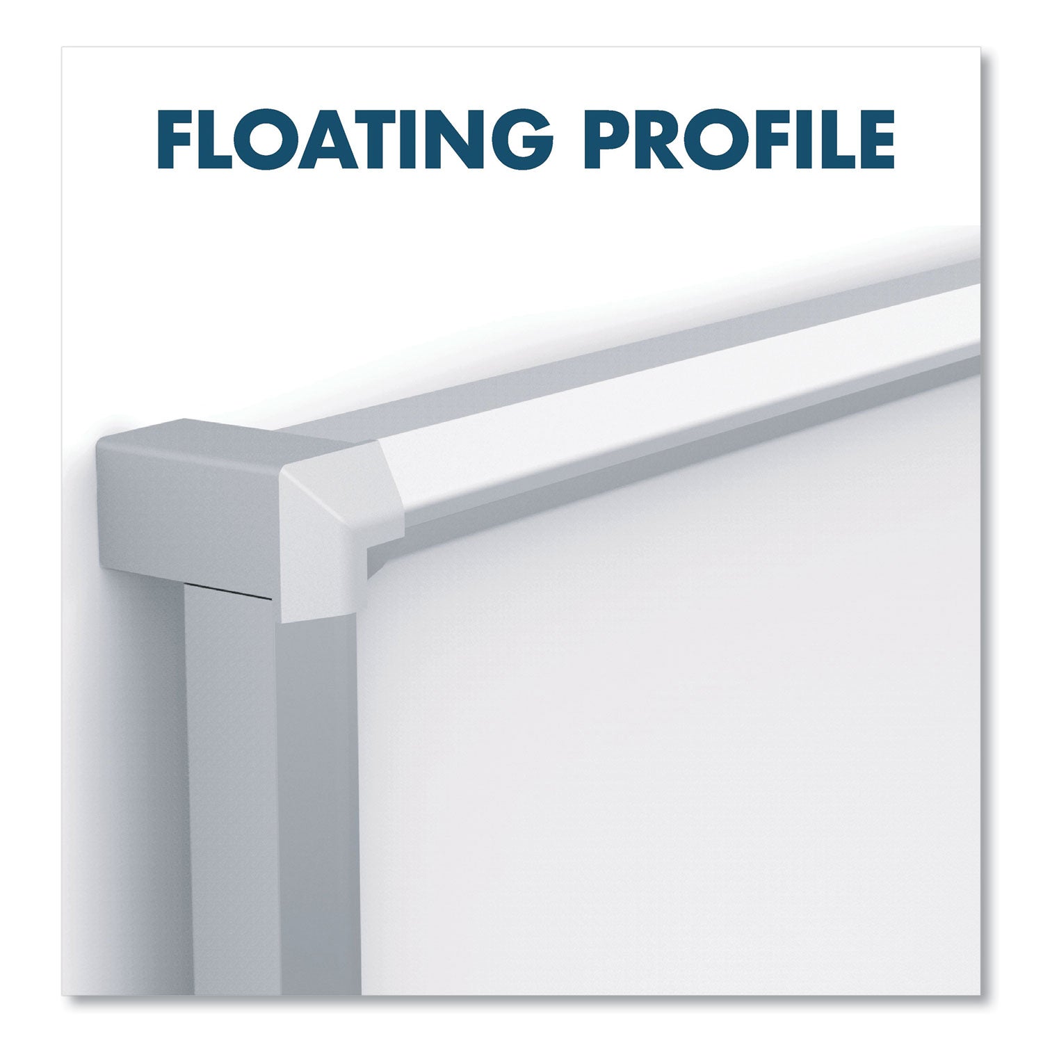 Porcelain Dry Erase Boards, Widescreen, 72 x 48, White Surface, Aluminum Frame - 