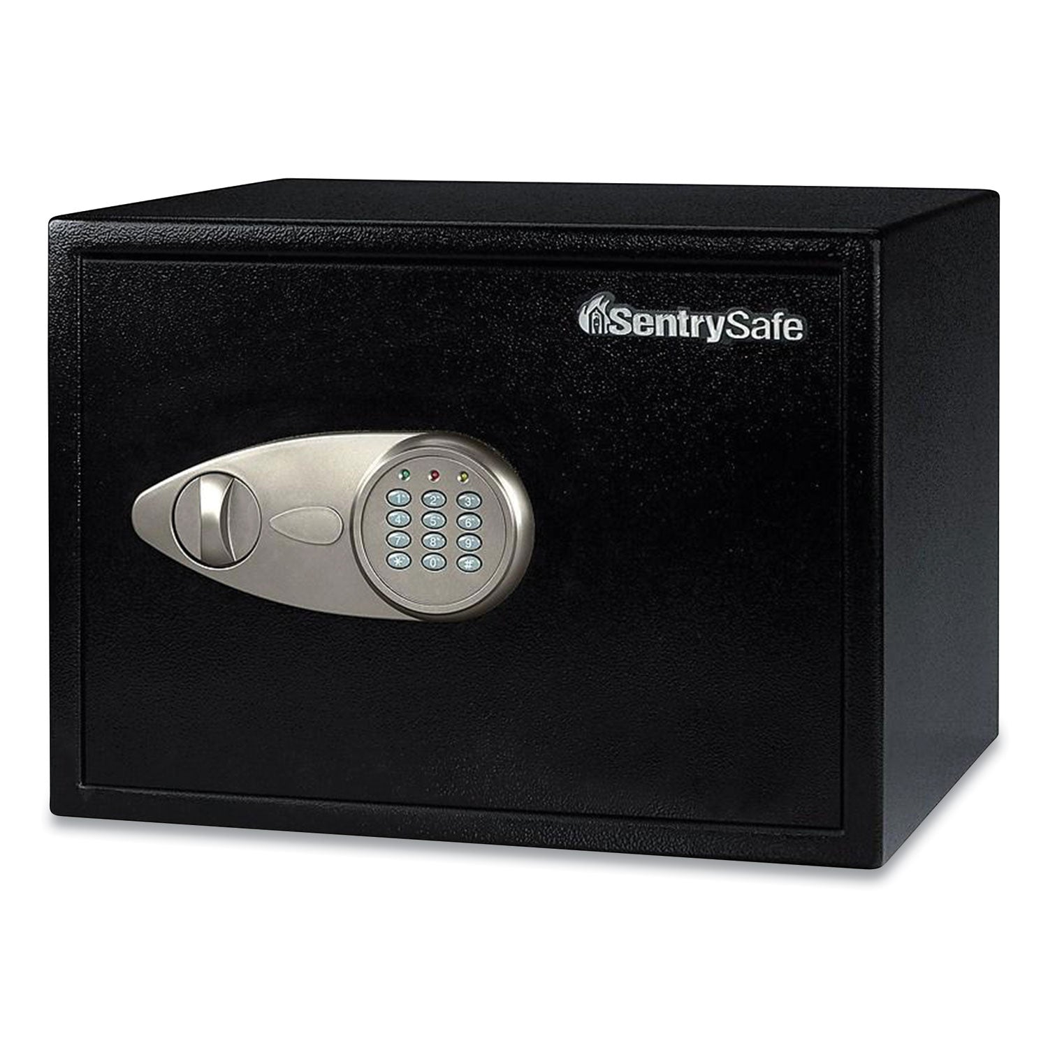 Electronic Lock Safe with Keypad, 1.18 cu ft, 16.9 x 14.6 x 10.6, Black - 