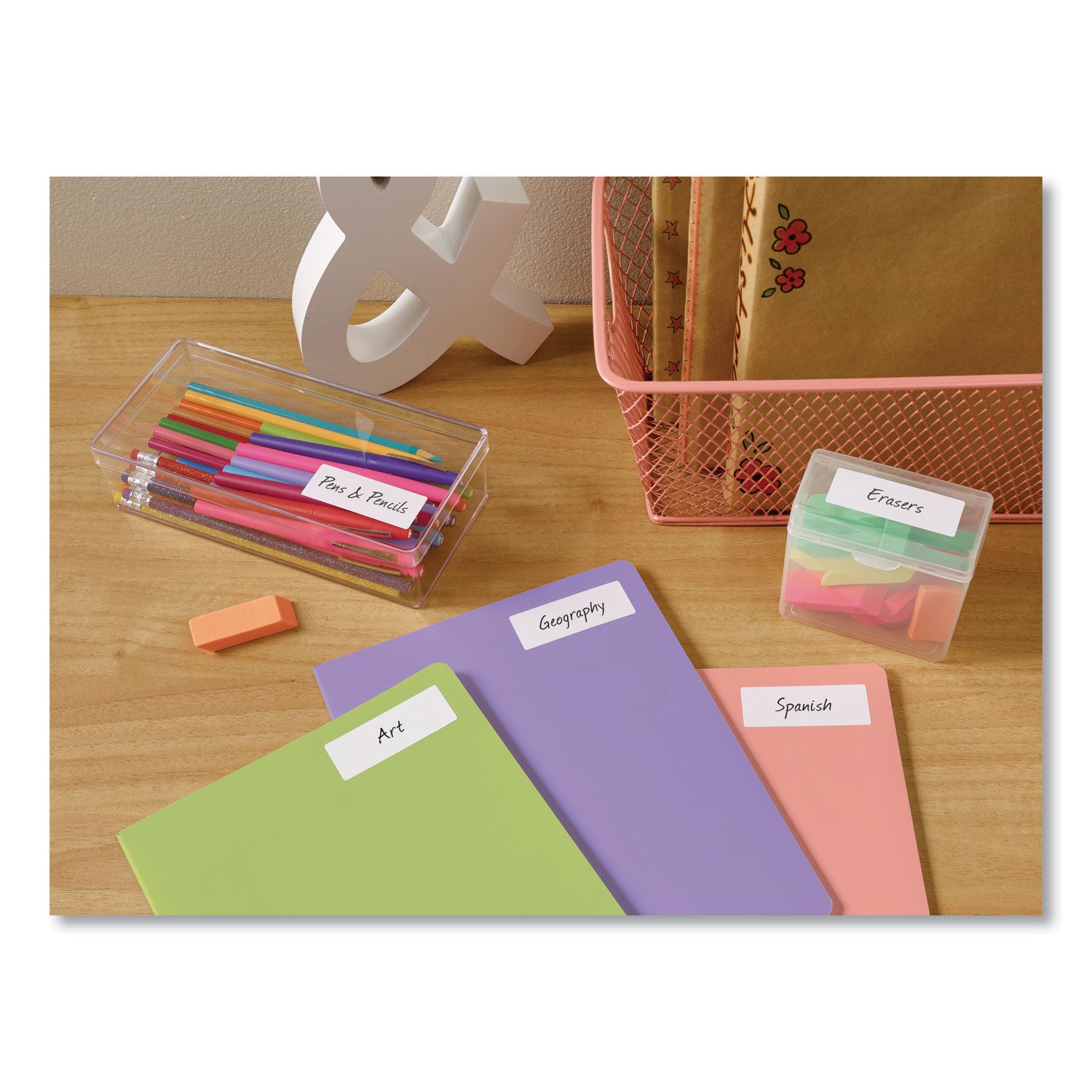 Easy Peel White Address Labels w/ Sure Feed Technology, Laser Printers, 1 x 2.63, White, 30/Sheet, 100 Sheets/Box