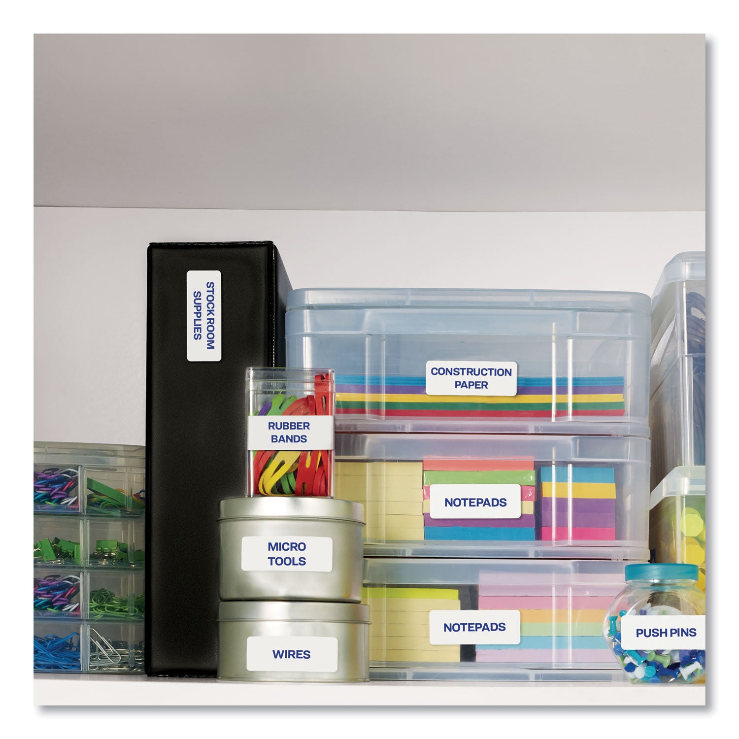 Easy Peel White Address Labels w/ Sure Feed Technology, Inkjet Printers, 1 x 2.63, White, 30/Sheet, 25 Sheets/Pack