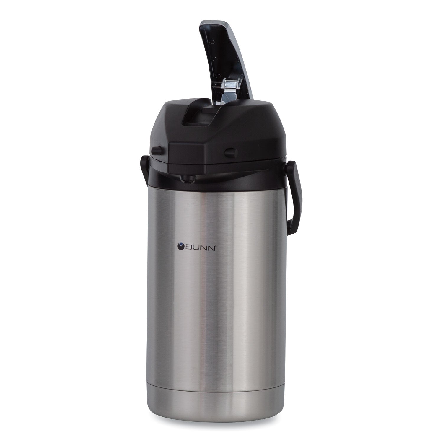 3 Liter Lever Action Airpot, Stainless Steel/Black - 