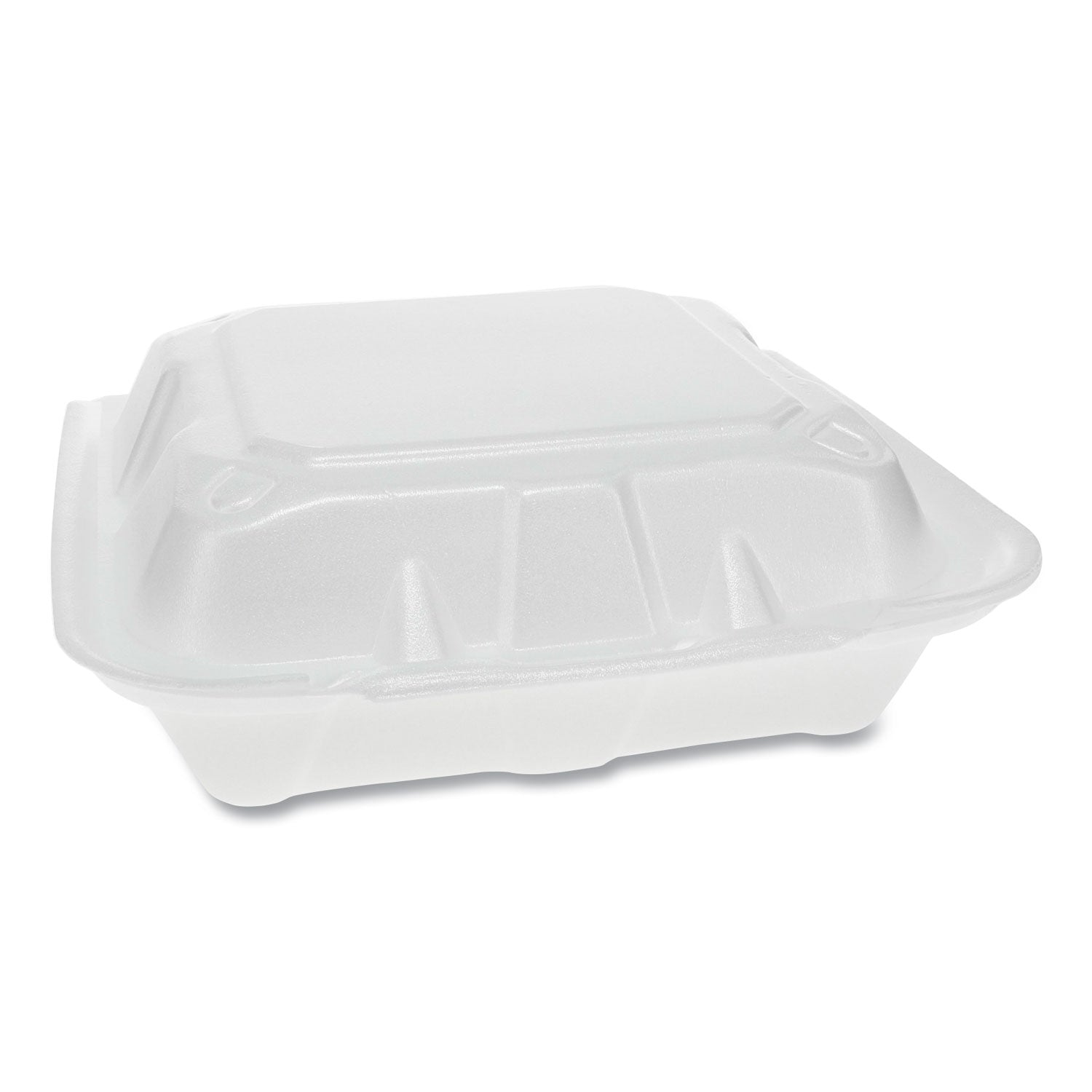 vented-foam-hinged-lid-container-dual-tab-lock-3-compartment-842-x-815-x-3-white-150-carton_pctytd188030000 - 1