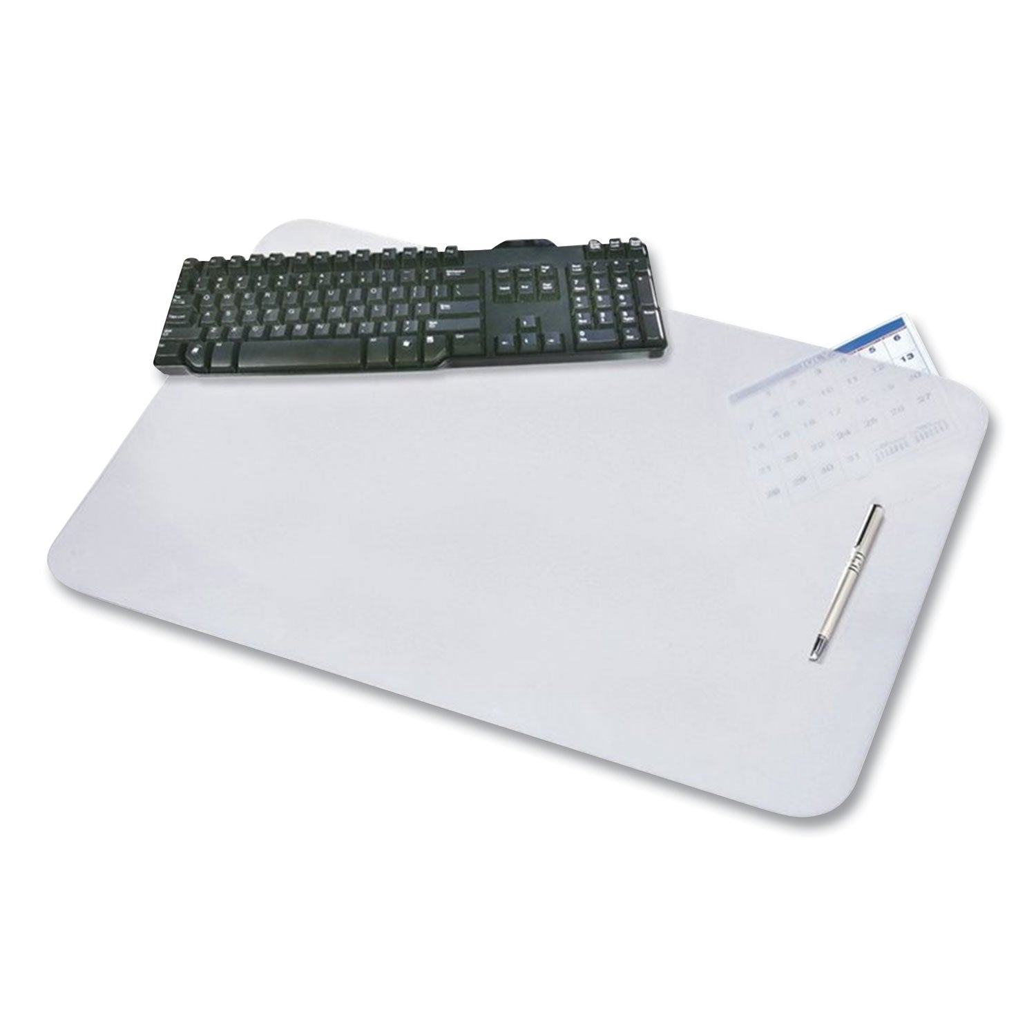 krystalview-desk-pad-with-antimicrobial-protection-17-x-12-frosted-finish-clear_aop60740m - 1