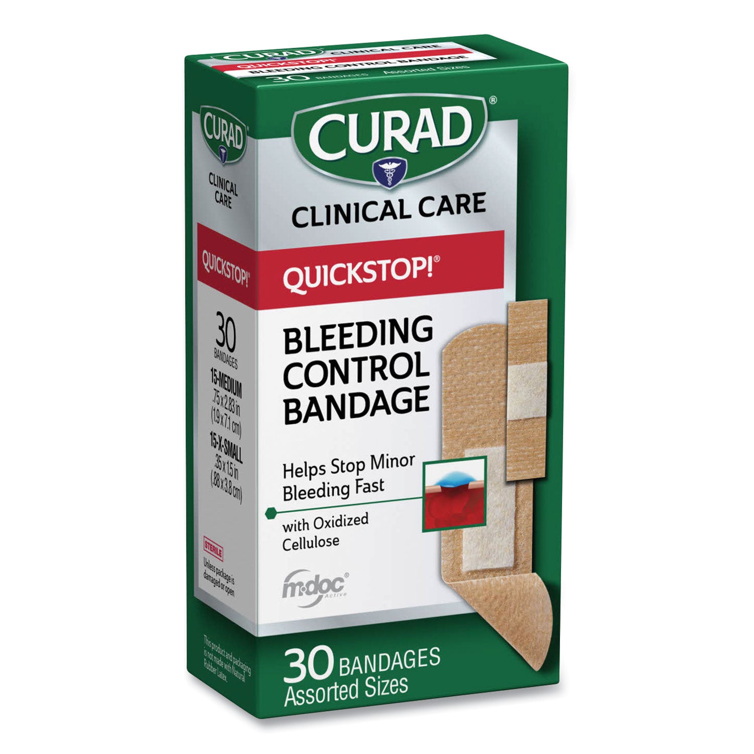 quickstop-flex-fabric-bandages-assorted-30-box_miicur5245v1 - 1