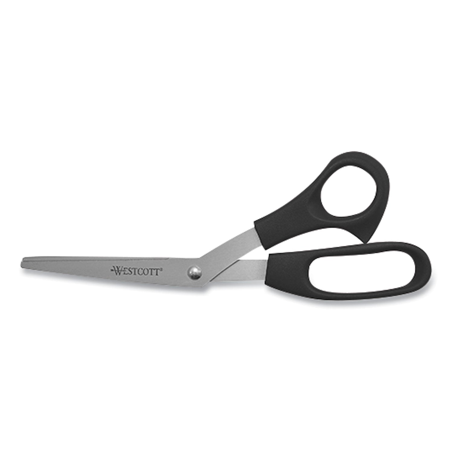 all-purpose-value-stainless-steel-scissors-three-pack-8-long-3-cut-length-assorted-color-offset-handles-3-pack_wtc13023 - 5