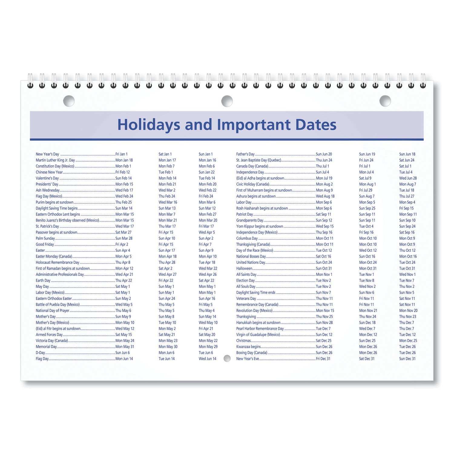 quicknotes-desk-wall-calendar-3-hole-punched-11-x-8-white-blue-yellow-sheets-12-month-jan-to-dec-2024_aagpm5028 - 3