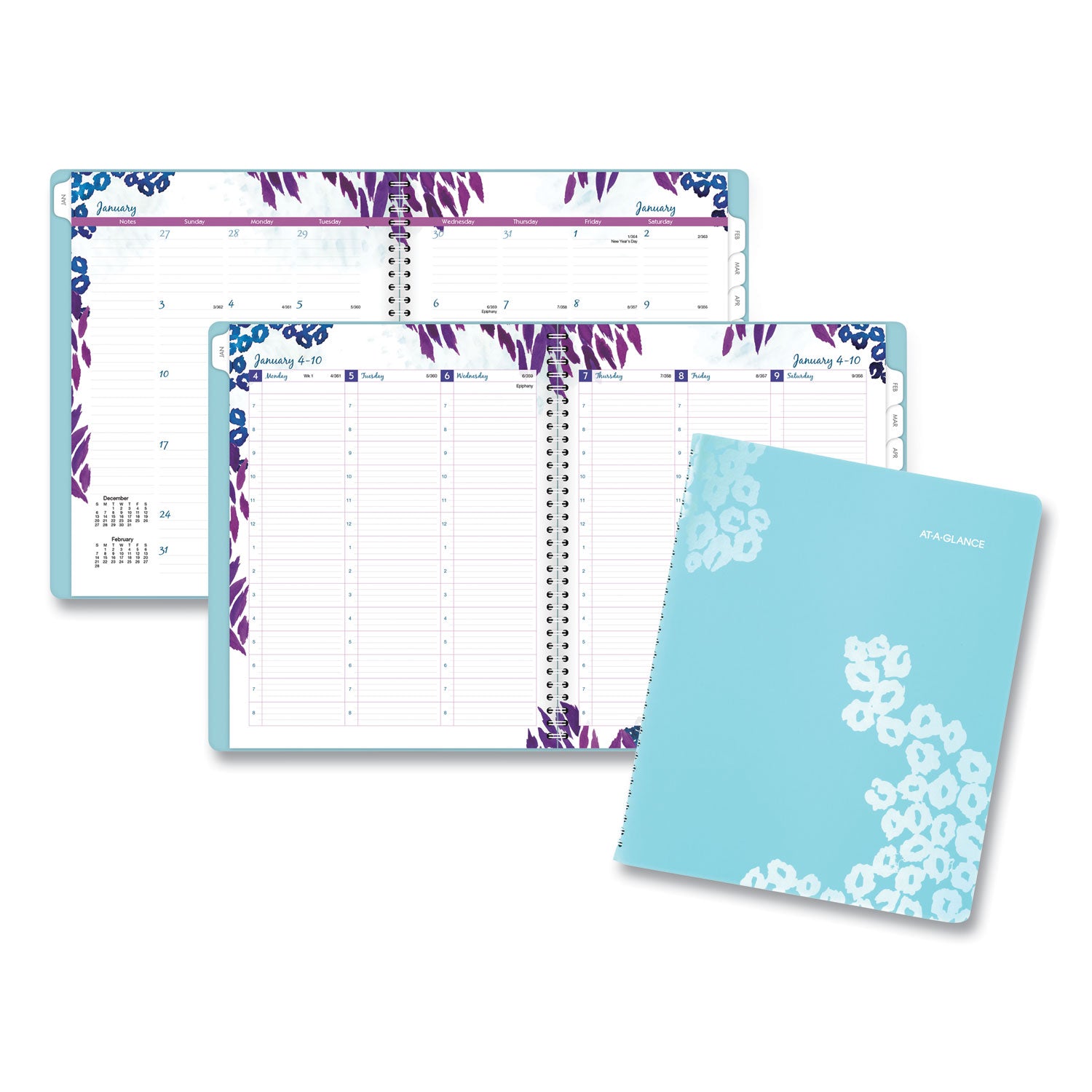 wild-washes-weekly-monthly-planner-wild-washes-flora-fauna-artwork-11-x-85-blue-cover-13-month-jan-to-jan-2024-2025_aag523905 - 1