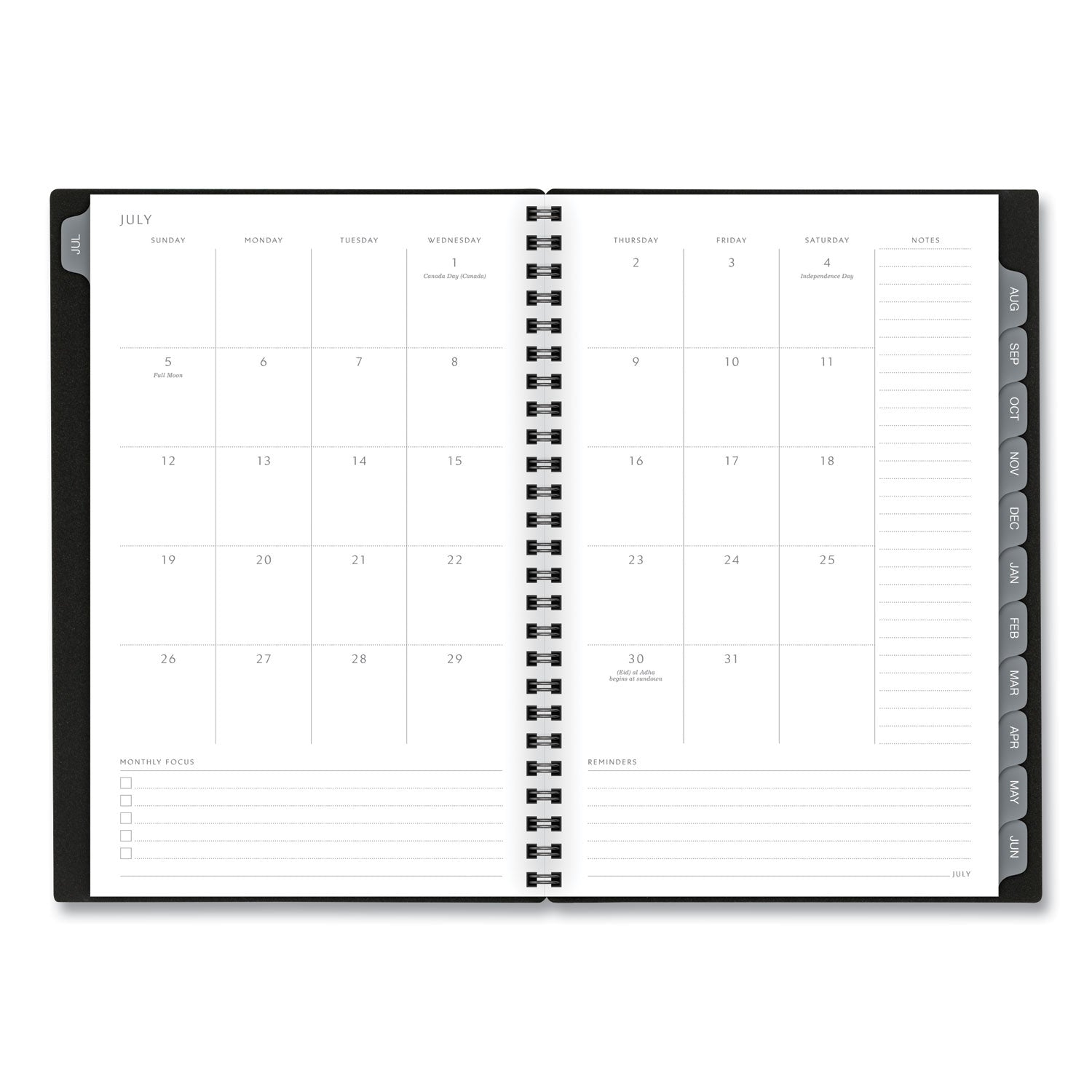 elevation-academic-weekly-monthly-planner-85-x-55-black-cover-12-month-july-to-june-2023-to-2024_aag75101p05 - 4