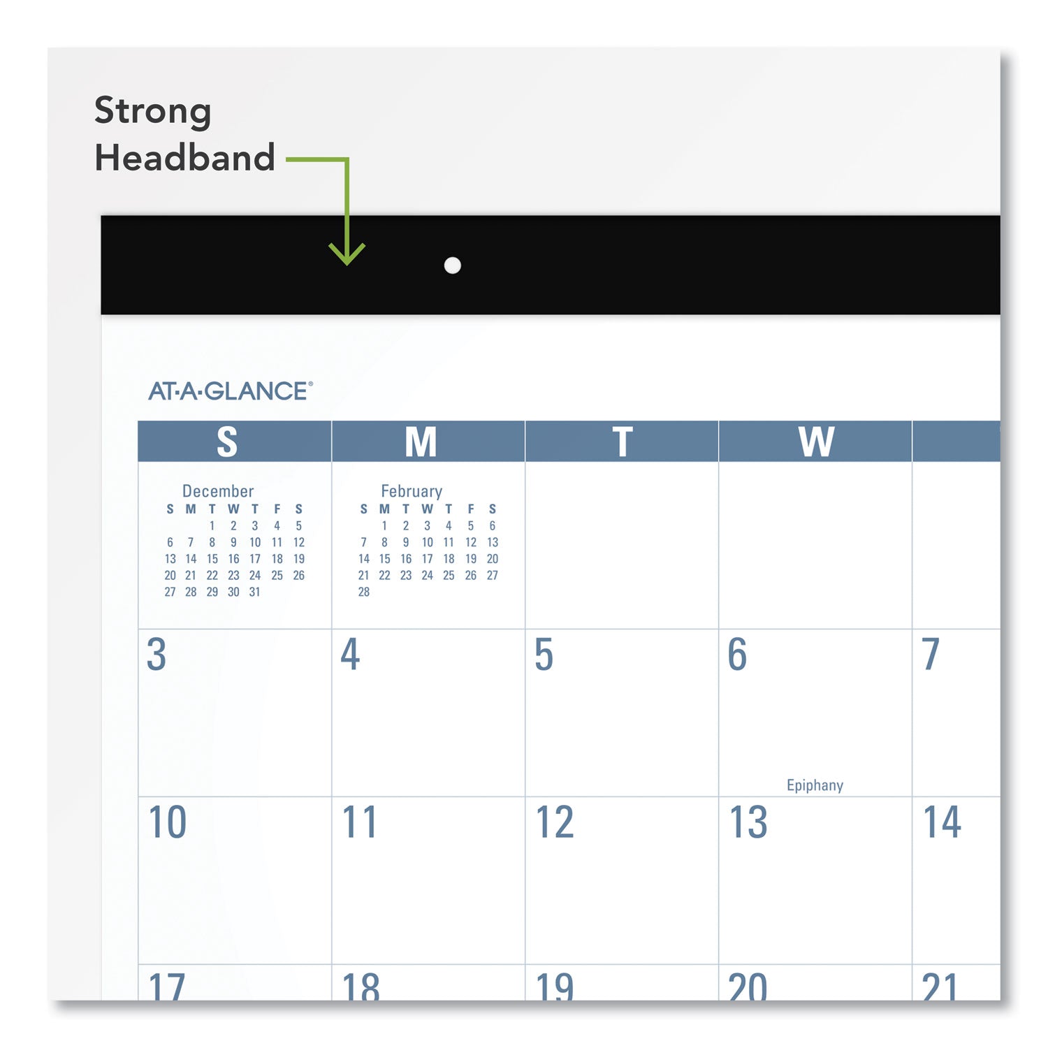 easy-to-read-monthly-desk-pad-22-x-17-white-blue-sheets-black-binding-clear-corners-12-month-jan-to-dec-2024_aagsklp2432 - 2