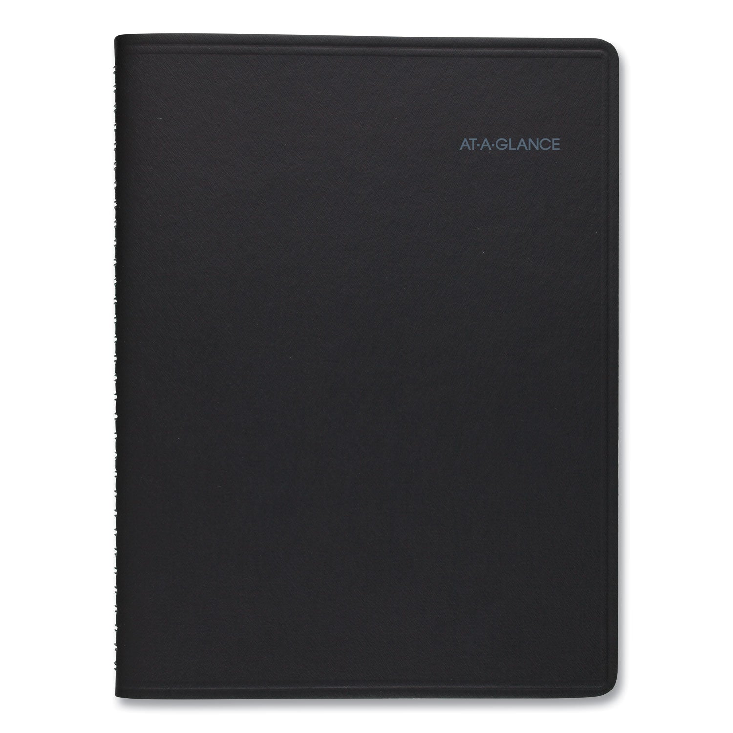 QuickNotes Weekly/Monthly Planner, 10 x 8, Black Cover, 13-Month (July to July): 2023 to 2024