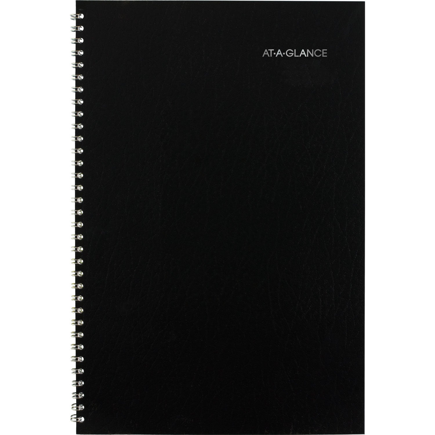 DayMinder Monthly Planner, Academic Year, Ruled Blocks, 12 x 8, Black Cover, 14-Month (July to Aug): 2023 to 2024 - 