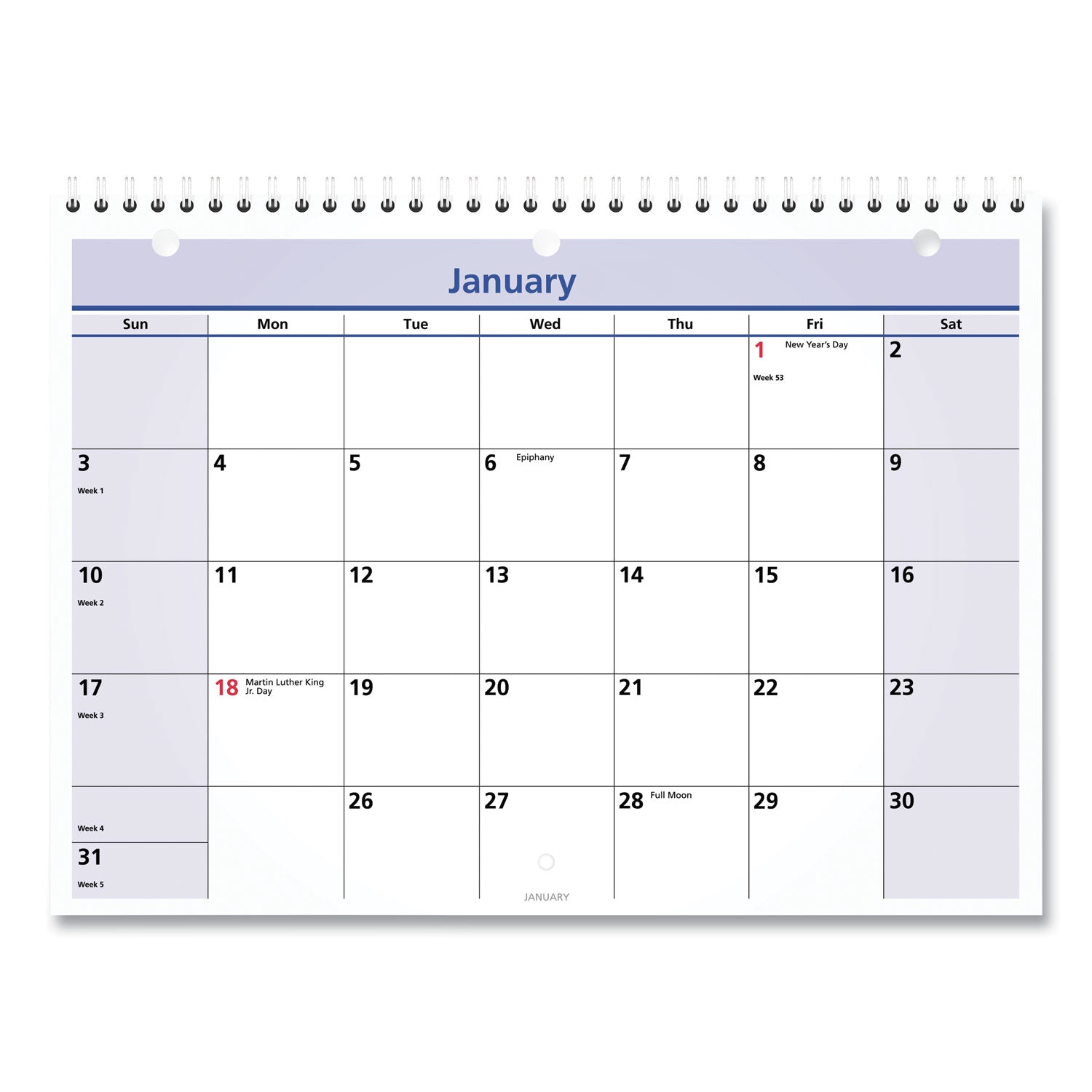 quicknotes-desk-wall-calendar-3-hole-punched-11-x-8-white-blue-yellow-sheets-12-month-jan-to-dec-2024_aagpm5028 - 1