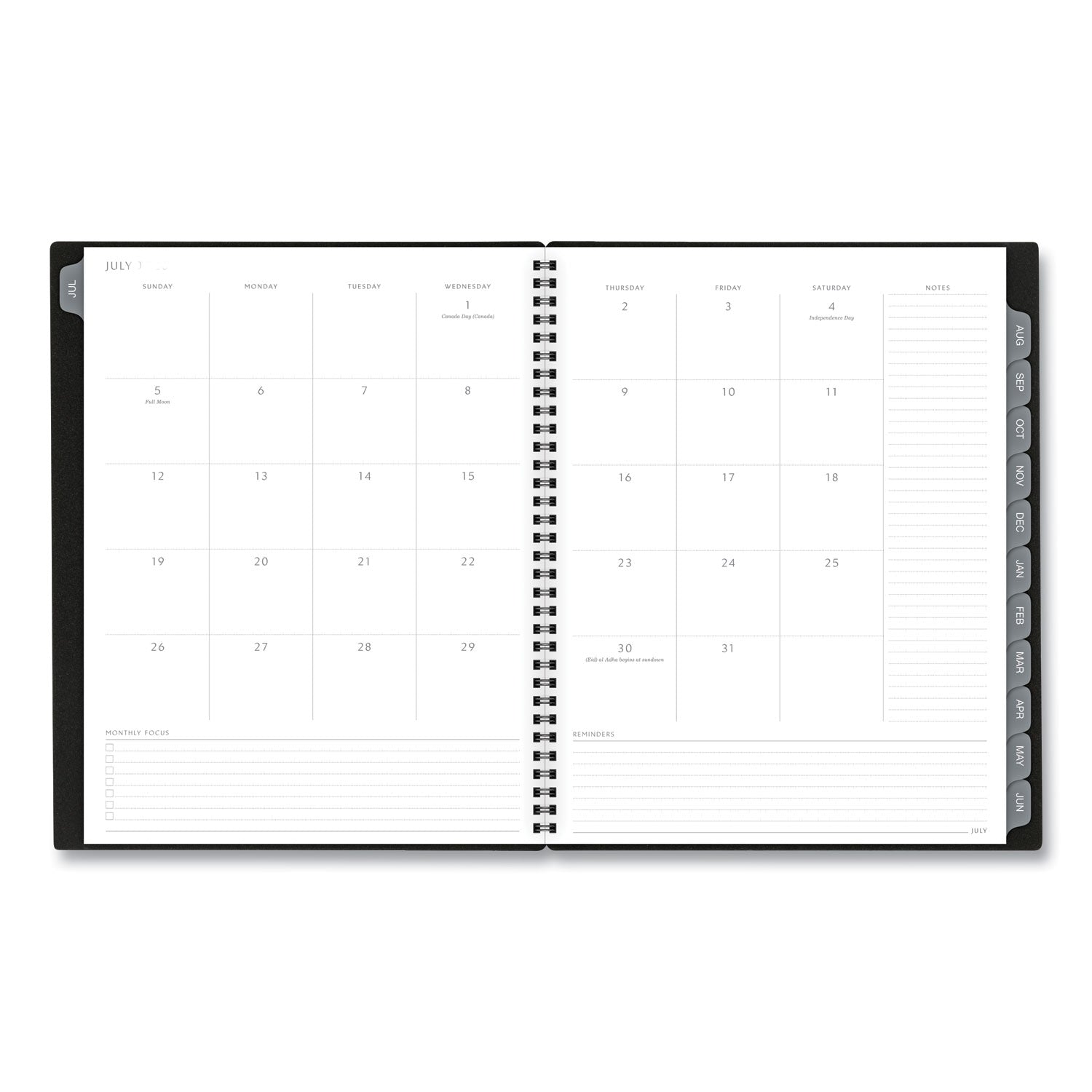 elevation-academic-weekly-monthly-planner-11-x-85-black-cover-12-month-july-to-june-2023-to-2024_aag75959p05 - 4