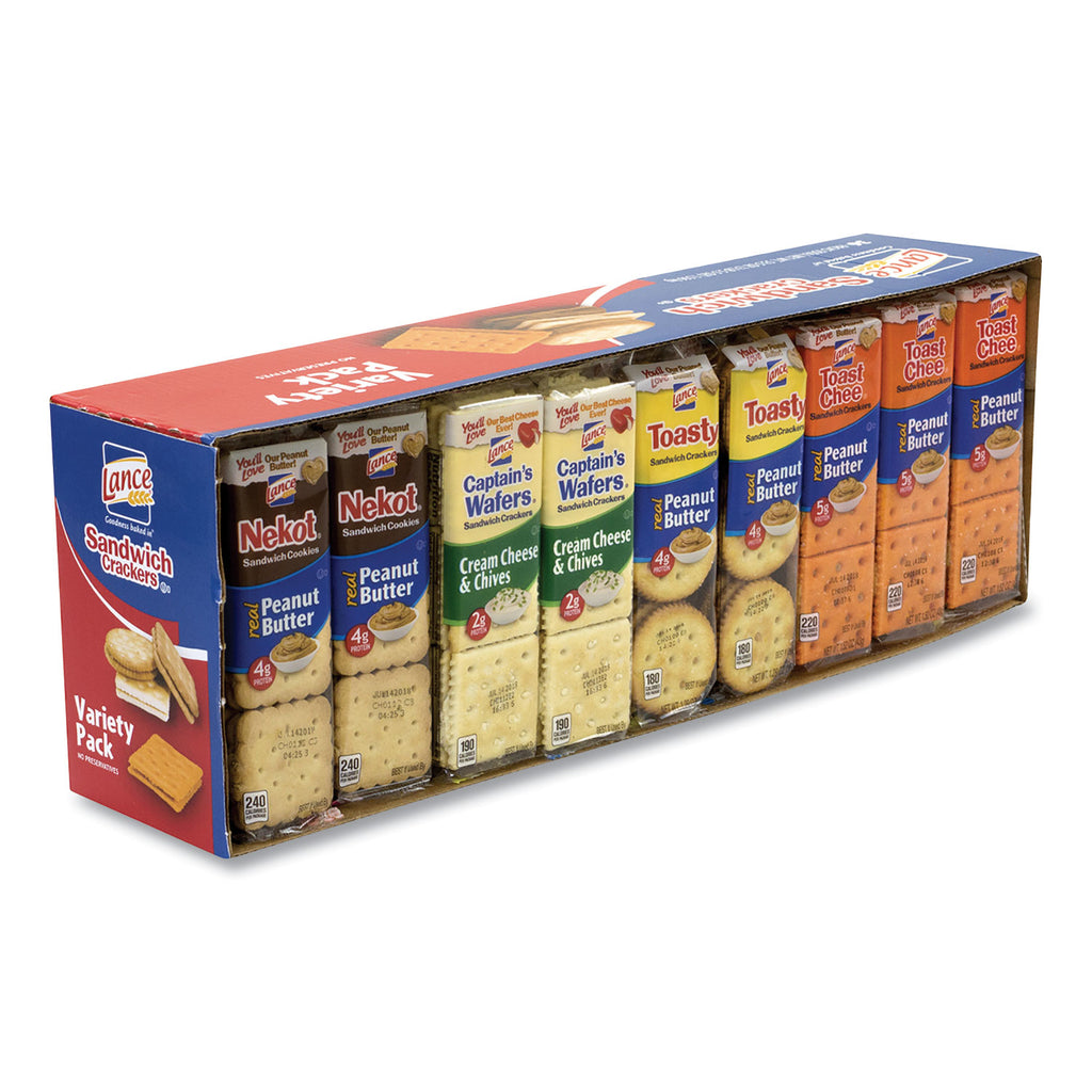 Cookies and Crackers Variety Pack, Assorted, 36/Box, Ships in 1-3 Business Days