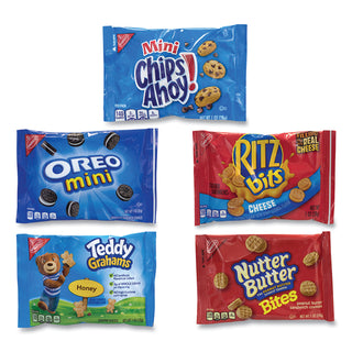 Cookie and Cracker Classic Mix, Assorted Flavors, 1 oz Pack, 40 Packs/Box, Ships in 1-3 Business Days
