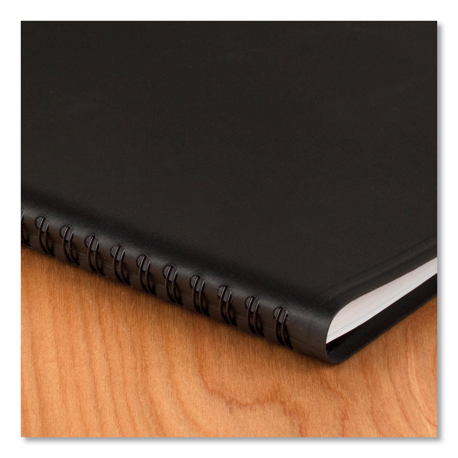 Monthly Planner in Business Week Format, 10 x 8, Black Cover, 12-Month (Jan to Dec): 2024 - 