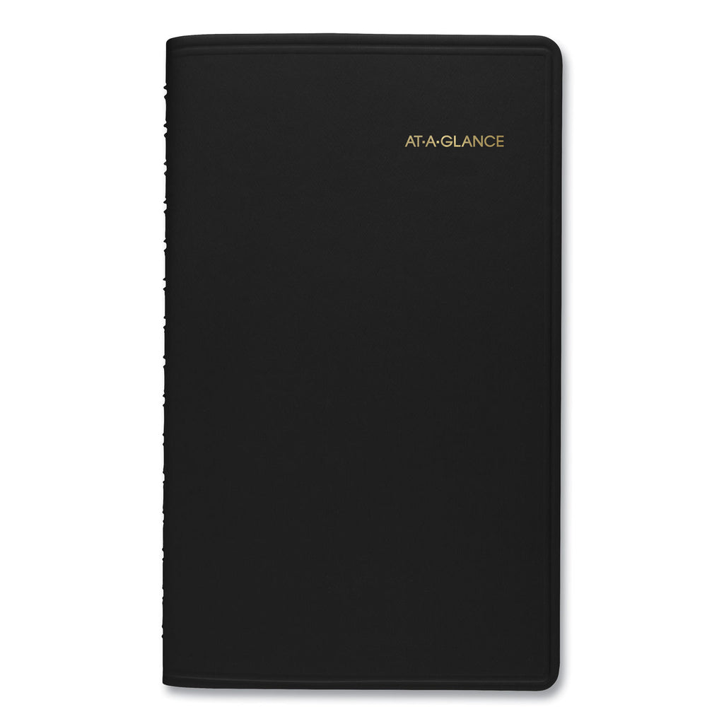 weekly-block-format-appointment-book-ruled-for-hourly-appointments-8-x-5-black-cover-12-month-jan-to-dec-2024_aag7007505 - 3