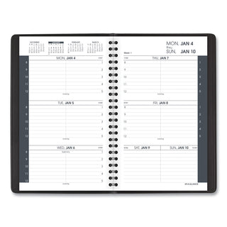 weekly-block-format-appointment-book-ruled-for-hourly-appointments-8-x-5-black-cover-12-month-jan-to-dec-2024_aag7007505 - 2