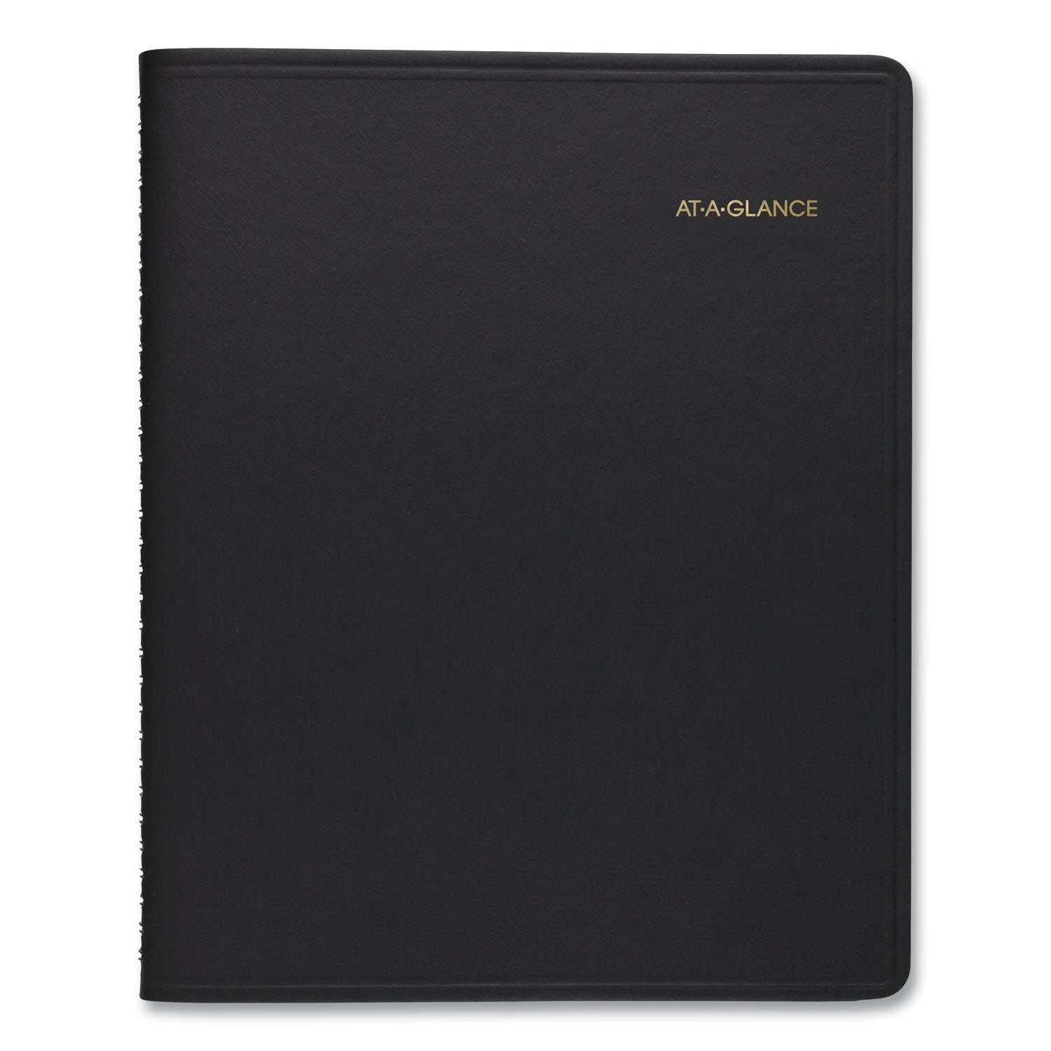 At-A-Glance 24-HourAppointment Book Planner - Daily - January 2024 - December 2024 - 12:00 AM to 11:00 PM - Hourly - 1 Day Single Page Layout - 8 1/2" x 11" Sheet Size - Wire Bound - Simulated Leather - Black CoverNotepad - 1 Each - 2
