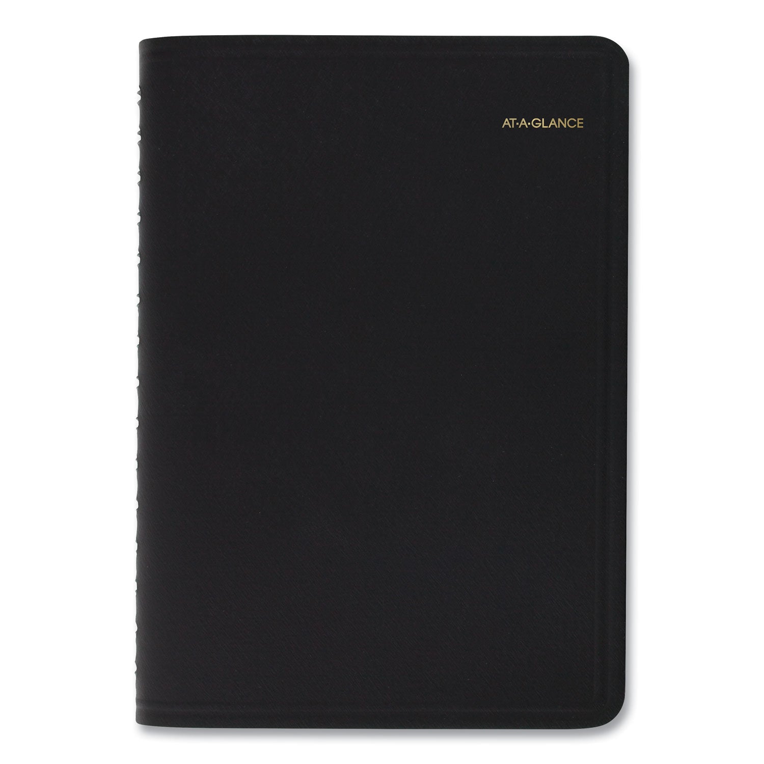 Daily Appointment Book with 30-Minute Appointments, 8 x 5, Black Cover, 12-Month (Jan to Dec): 2024 - 