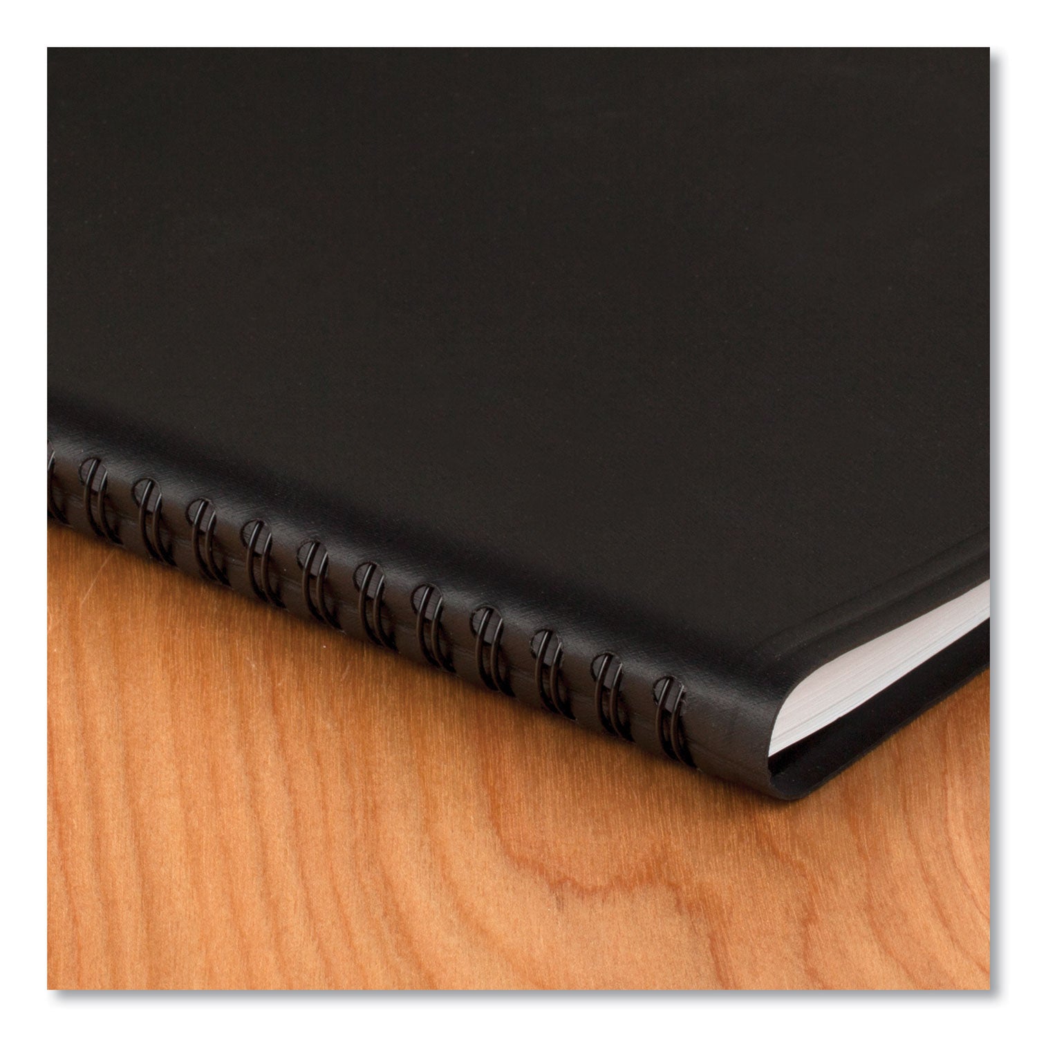 800 Range Weekly/Monthly Appointment Book, 11 x 8.25, Black Cover, 12-Month (Jan to Dec): 2024 - 