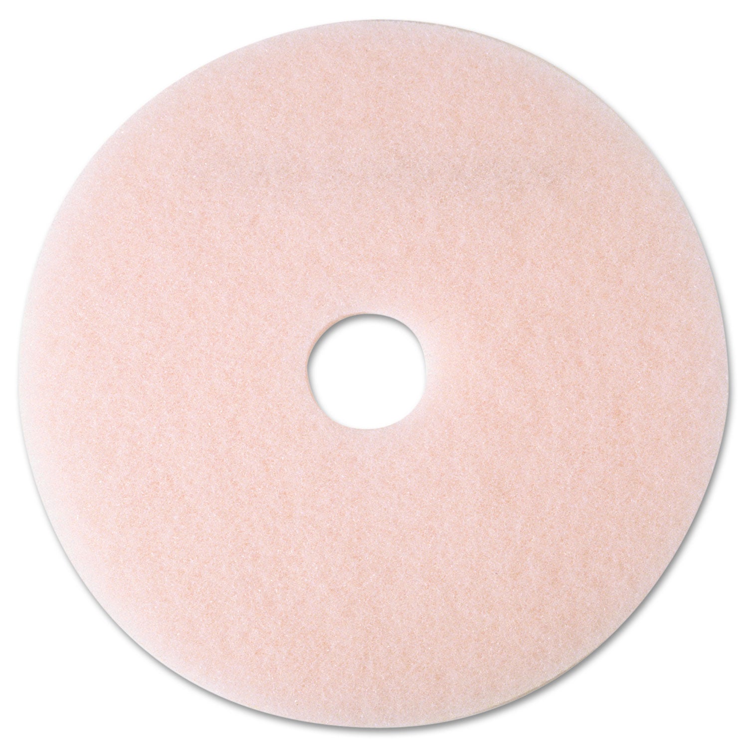 Ultra High-Speed Eraser Floor Burnishing Pad 3600, 19" Diameter, Pink, 5/Carton - 
