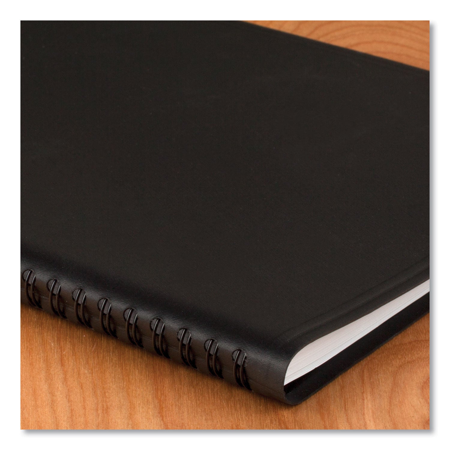 QuickNotes Monthly Planner, 8.75 x 7, Black Cover, 12-Month (Jan to Dec): 2024 - 