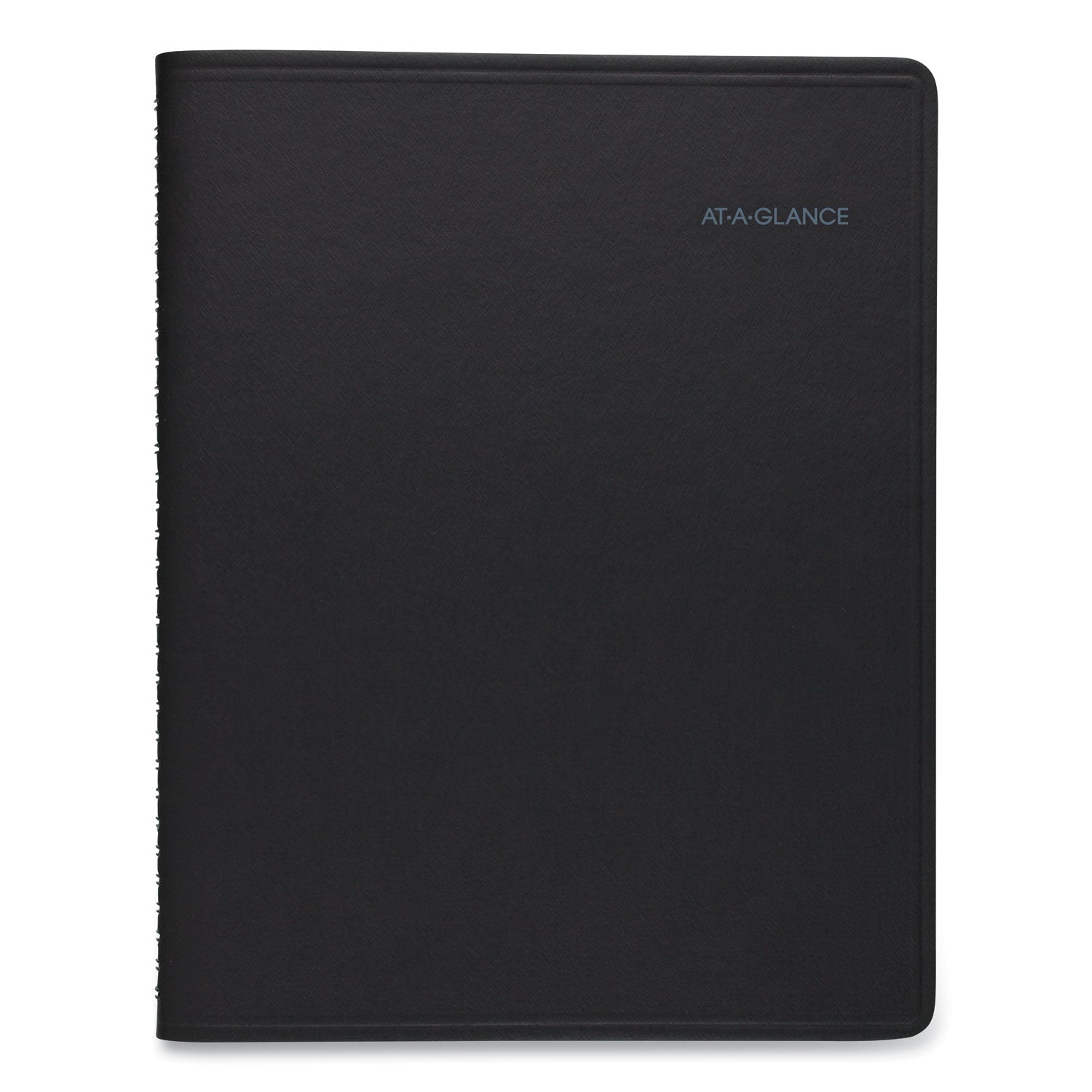 QuickNotes Monthly Planner, 11 x 8.25, Black Cover, 12-Month (Jan to Dec): 2024 - 