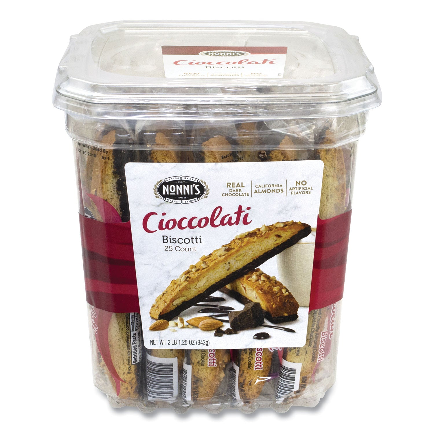 biscotti-dark-chocolate-almond-085-oz-individually-wrapped-25-pack-ships-in-1-3-business-days_grr20900322 - 2