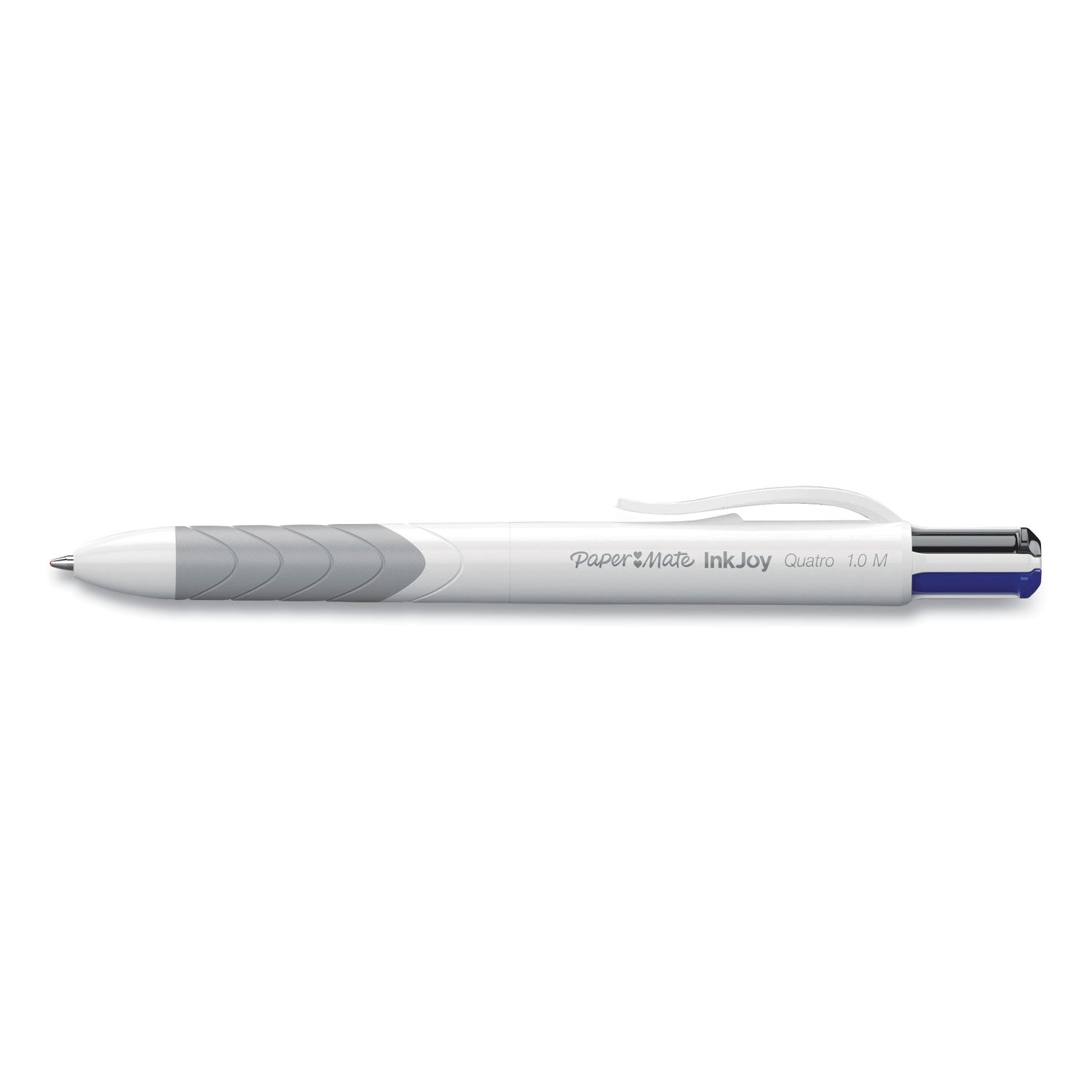 InkJoy Quatro Multi-Function Ballpoint Pen, Retractable, Medium 1mm, Assorted Business/Fashion Ink and Barrel Colors, 3/Pack