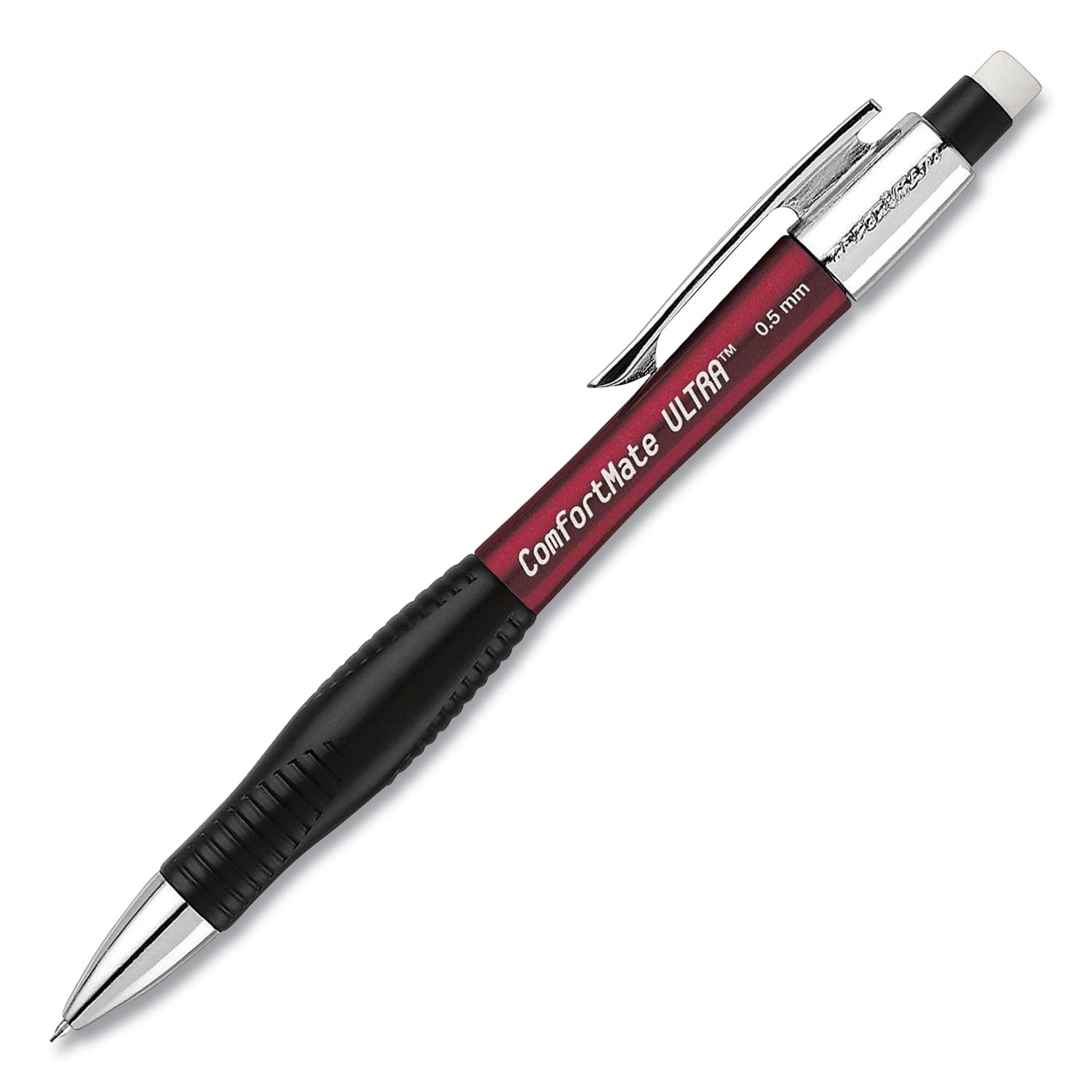 comfortmate-ultra-mechanical-pencil-05-mm-hb-#2-black-lead-assorted-barrel-colors-dozen_pap1738797dz - 1