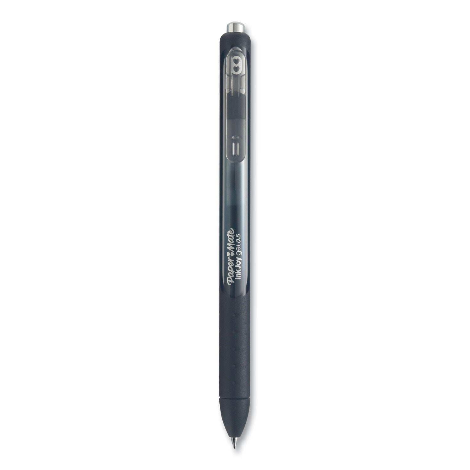 inkjoy-gel-pen-retractable-fine-05-mm-black-ink-black-smoke-barrel-8-pack_pap1968613 - 2