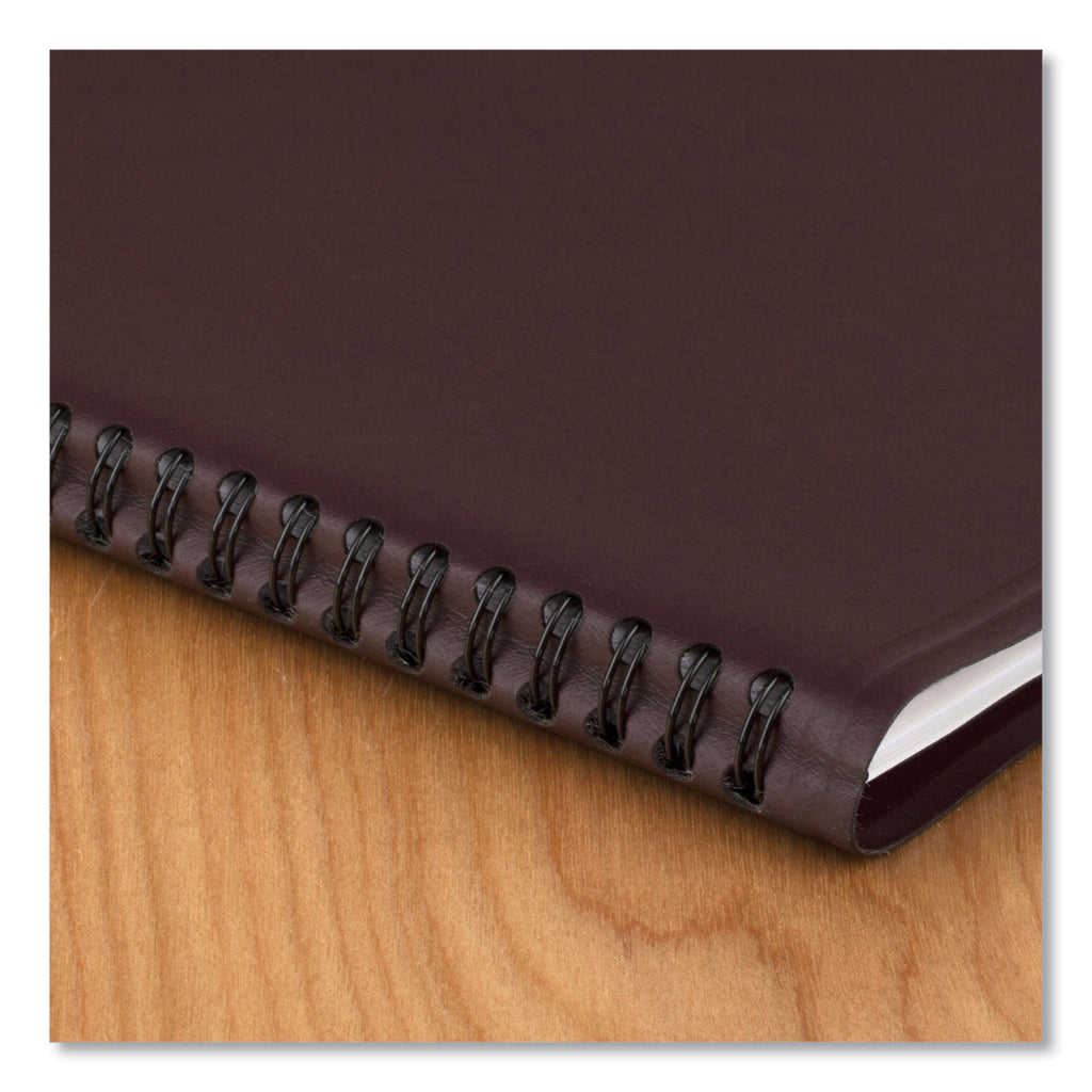 Weekly Appointment Book, 11 x 8.25, Winestone Cover, 13-Month (Jan to Jan): 2024 to 2025
