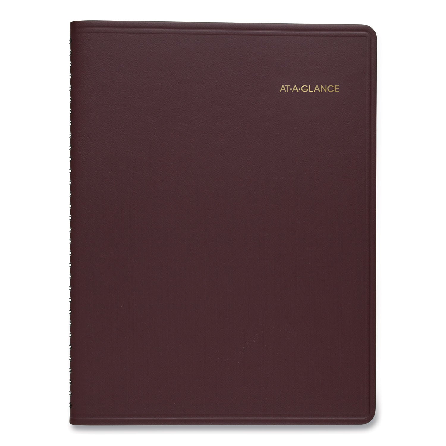 Weekly Appointment Book, 11 x 8.25, Winestone Cover, 13-Month (Jan to Jan): 2024 to 2025