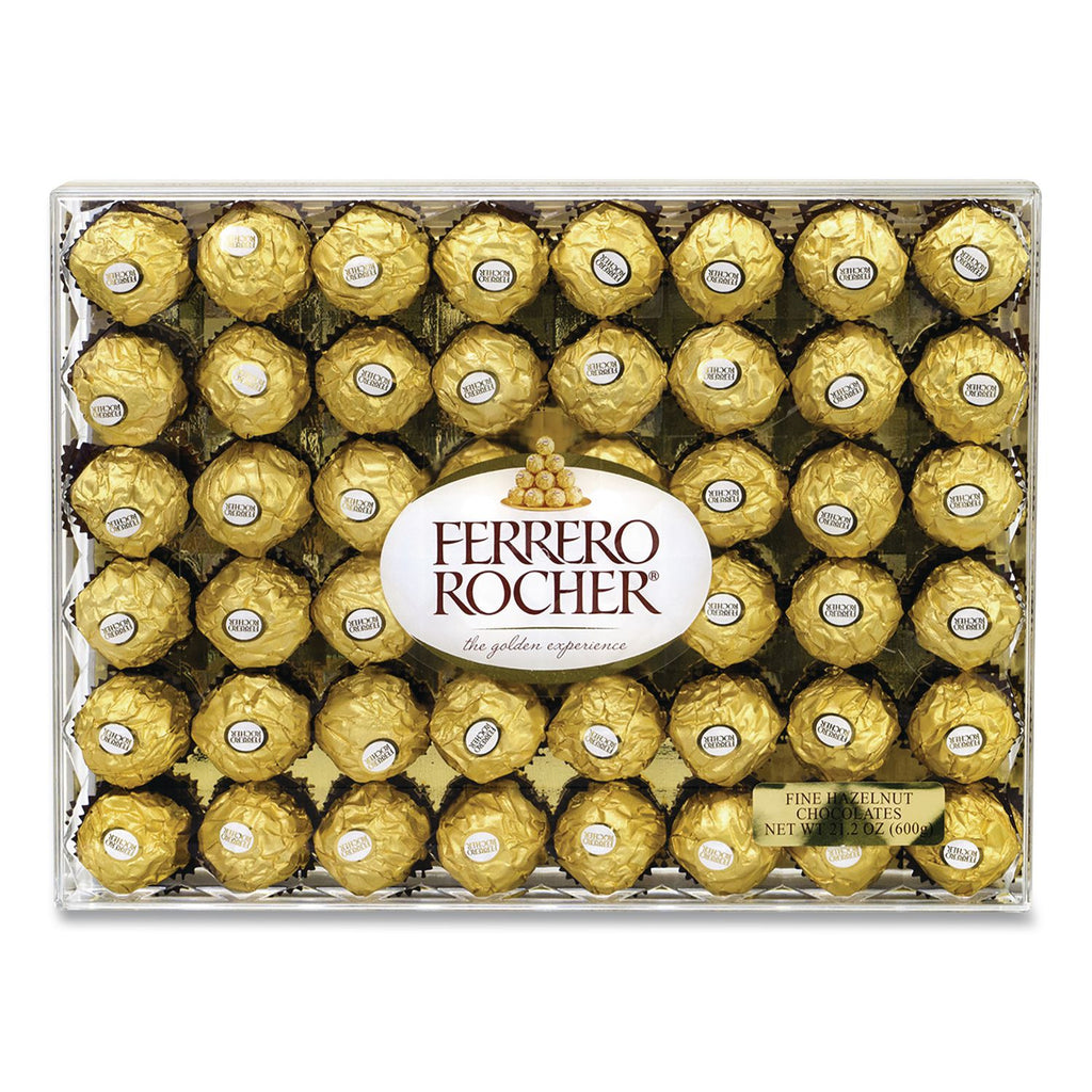 Hazelnut Chocolate Diamond Gift Box, 21.2 oz, 48 Pieces, Ships in 1-3 Business Days