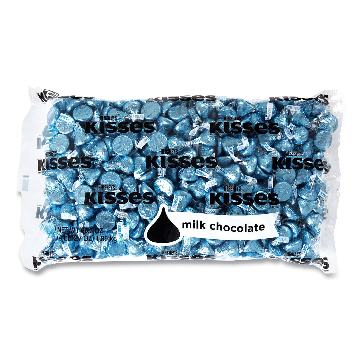 kisses-milk-chocolate-blue-wrappers-667-oz-bag-ships-in-1-3-business-days_grr24600053 - 1