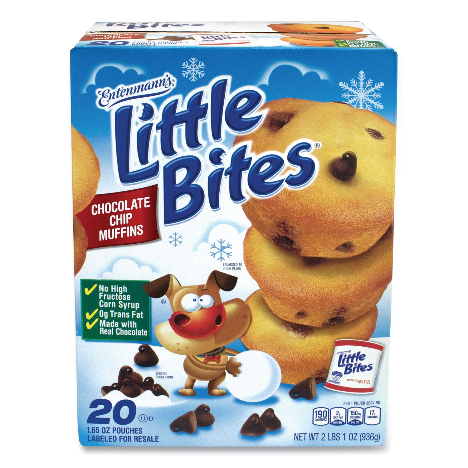 little-bites-muffins-chocolate-chip-165-oz-pouch-20-pouches-carton-ships-in-1-3-business-days_grr90000016 - 1