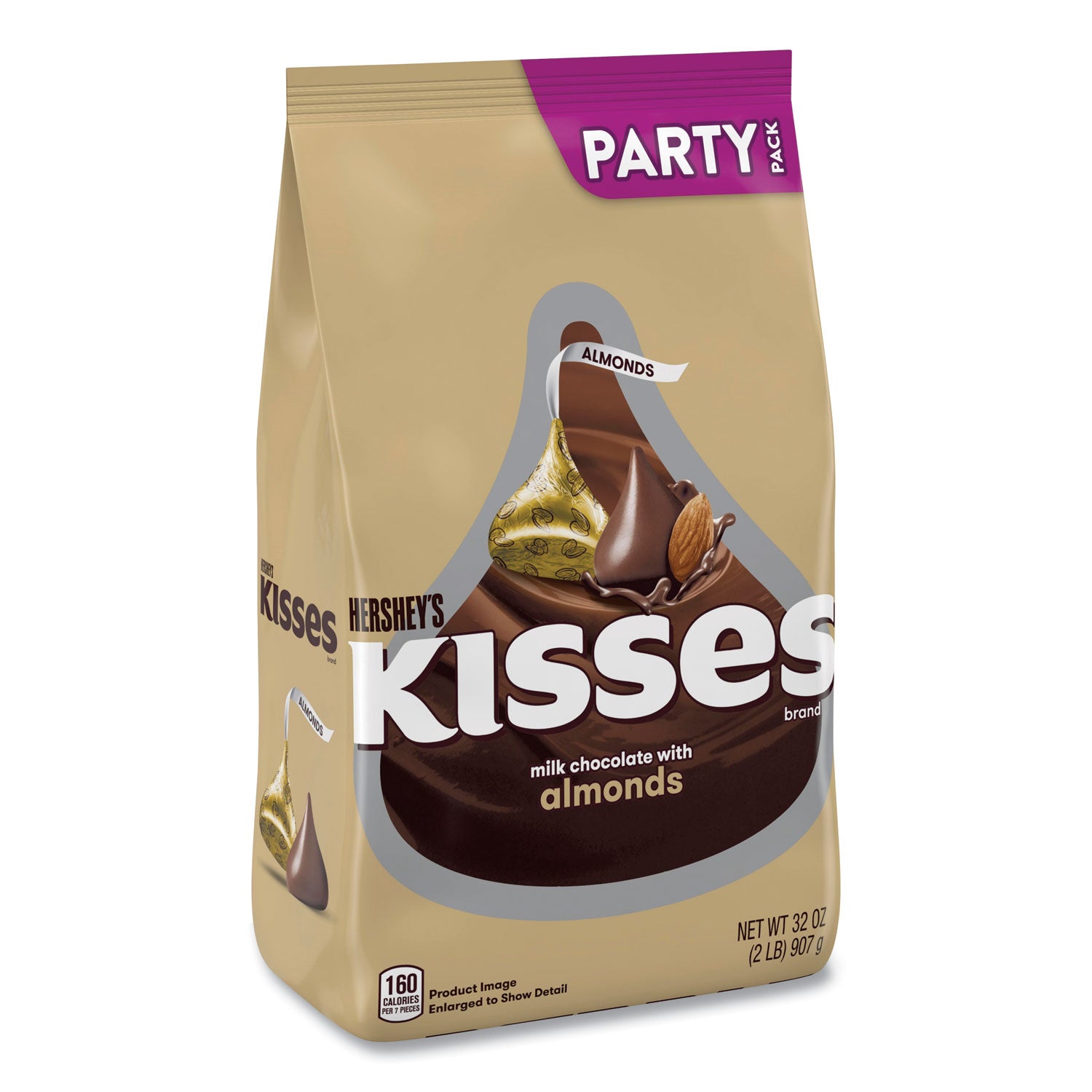 kisses-milk-chocolate-with-almonds-party-pack-32-oz-bag-ships-in-1-3-business-days_grr24600418 - 1